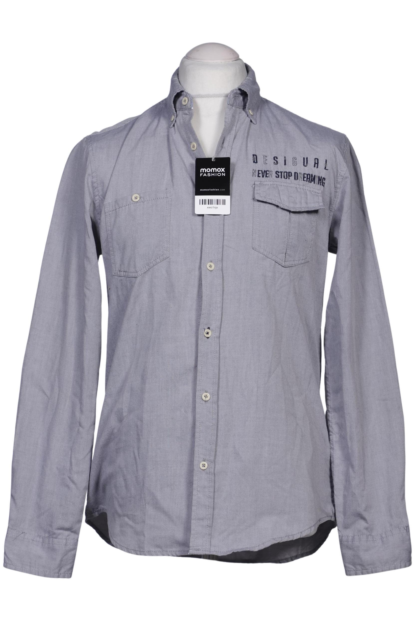 

Desigual Herren Hemd, grau, Gr. 48