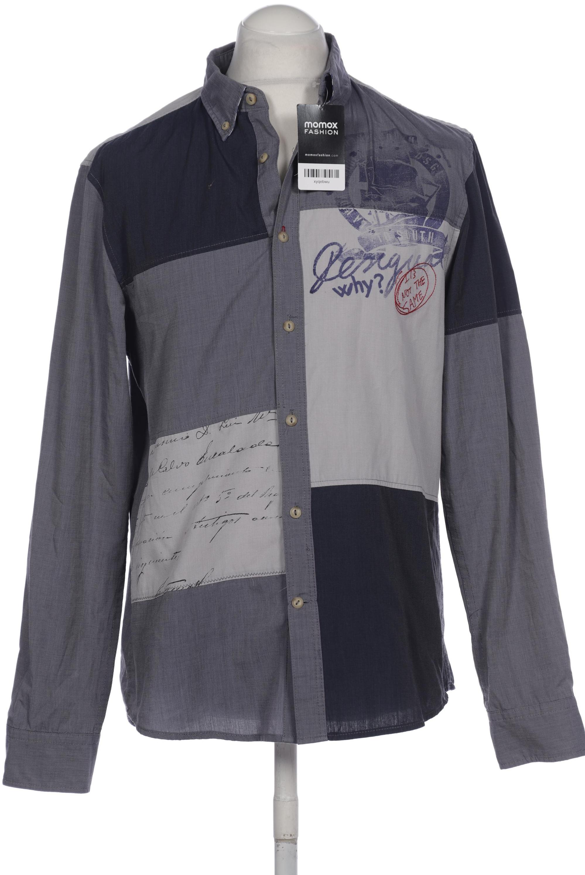 

Desigual Herren Hemd, blau, Gr. 52