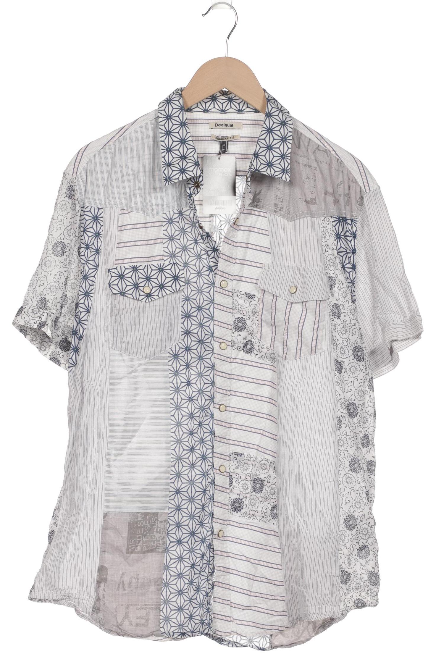 

Desigual Herren Hemd, grau, Gr. 56