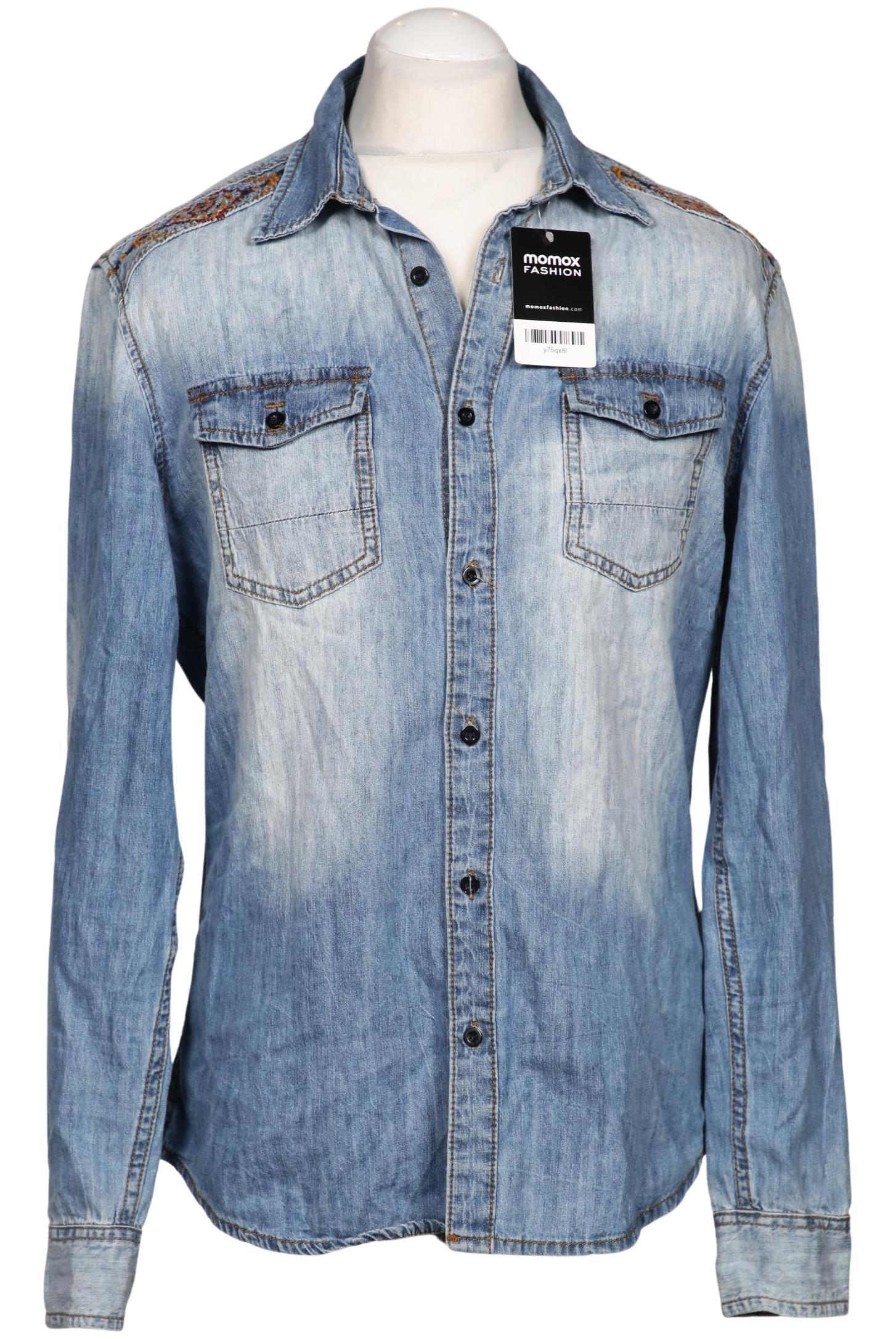 

Desigual Herren Hemd, hellblau, Gr. 52