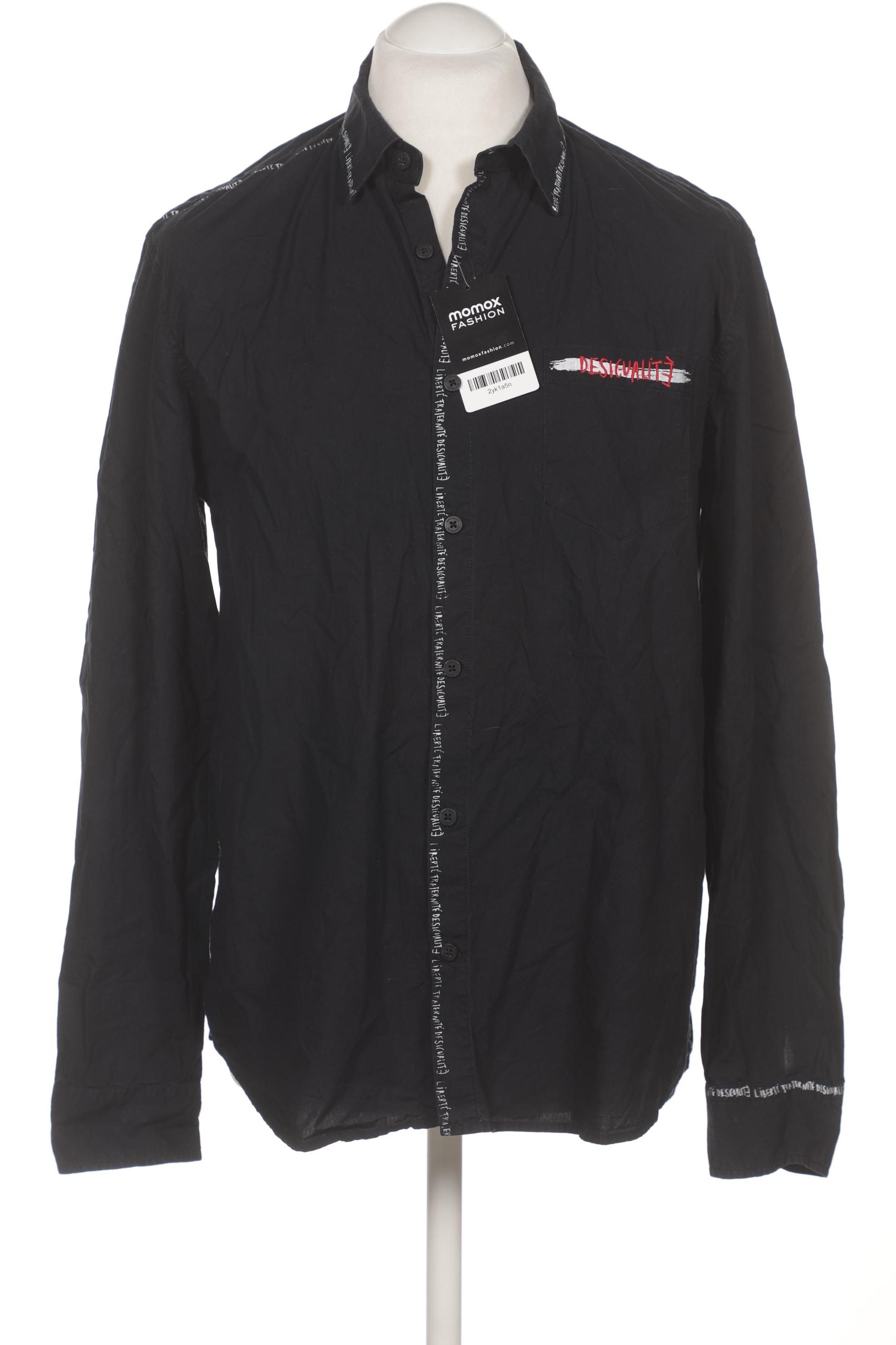 

Desigual Herren Hemd, schwarz, Gr. 54