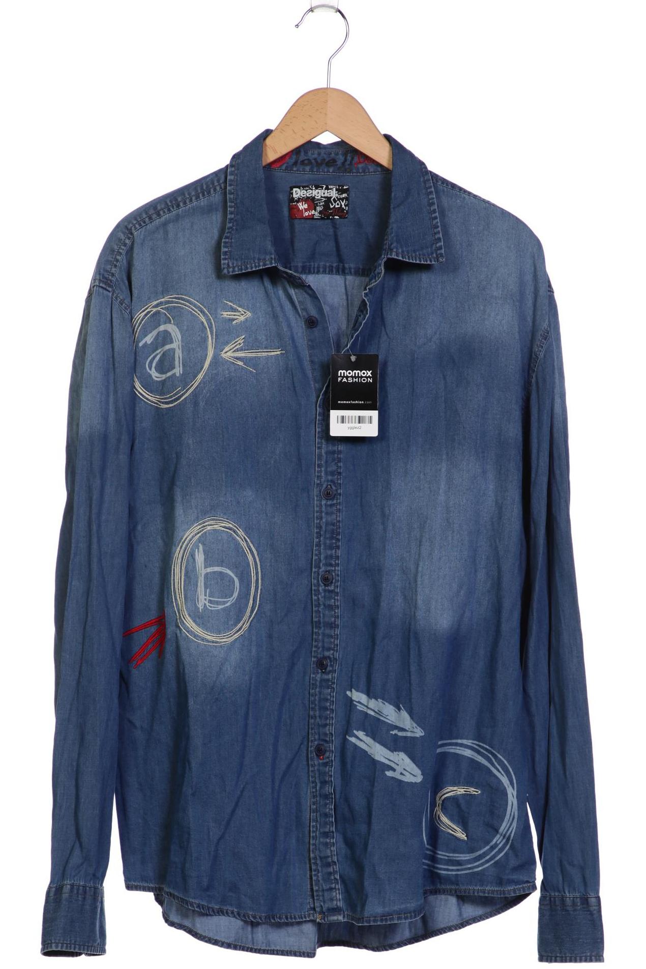 

Desigual Herren Hemd, blau, Gr. 58