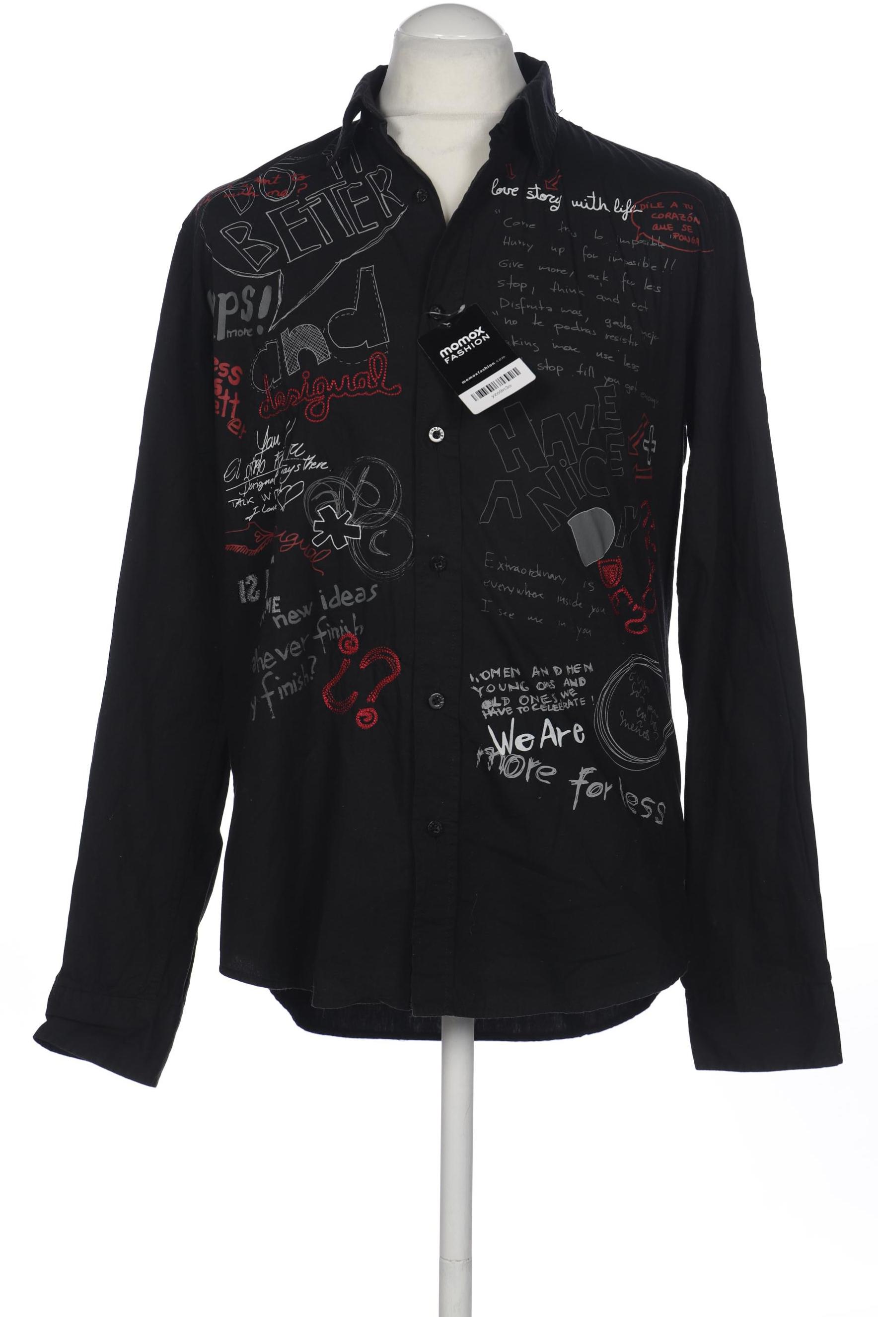 

Desigual Herren Hemd, schwarz