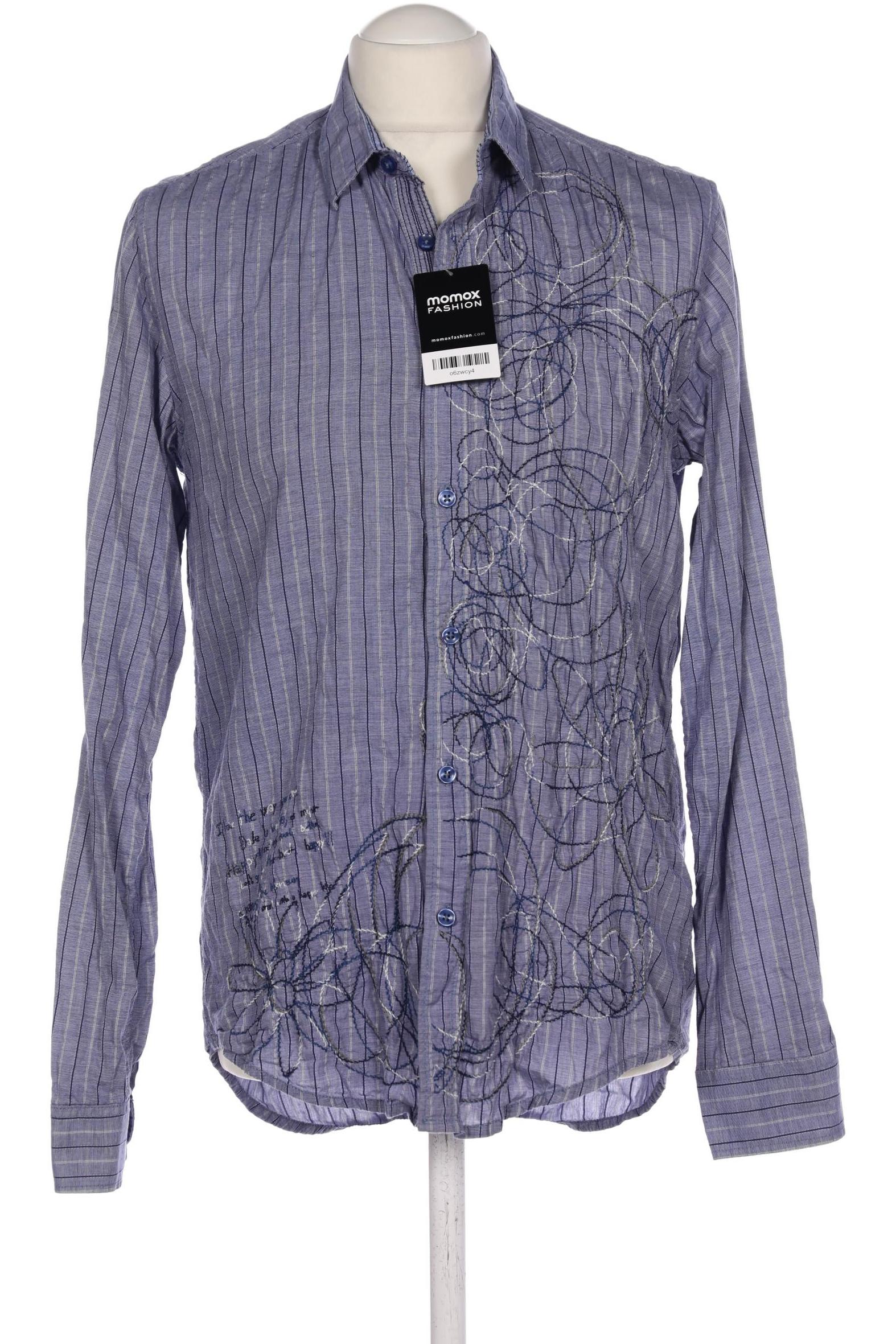 

Desigual Herren Hemd, blau, Gr. 48