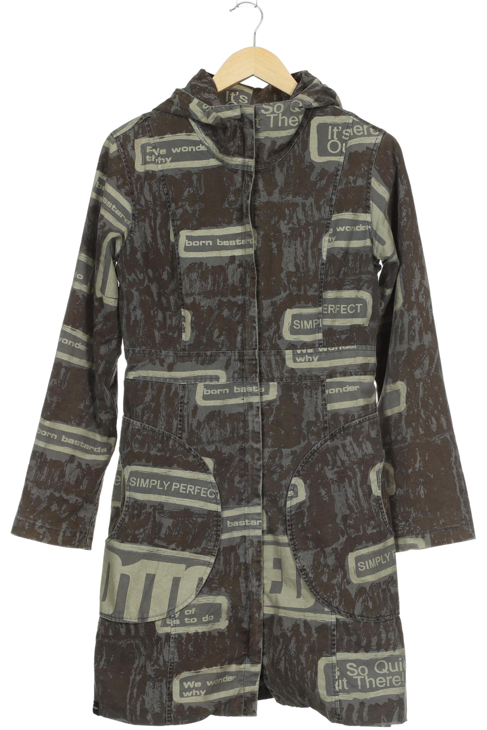 

Desigual Damen Mantel, braun, Gr. 38