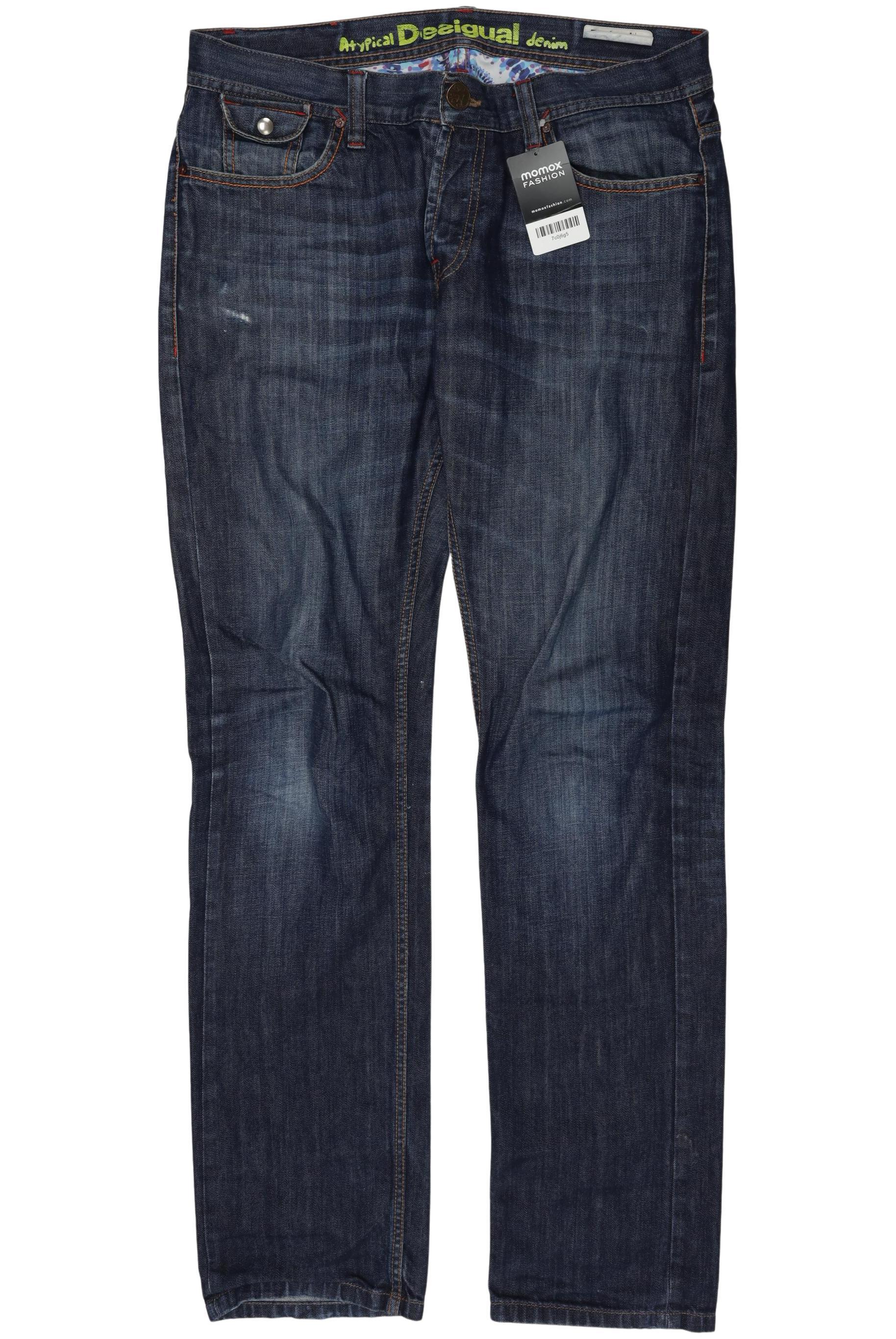 

Desigual Herren Jeans, marineblau, Gr. 34