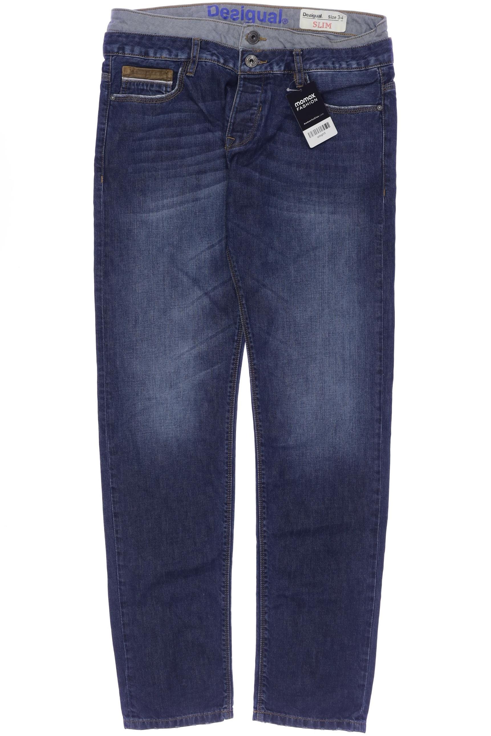 

Desigual Herren Jeans, marineblau, Gr. 34