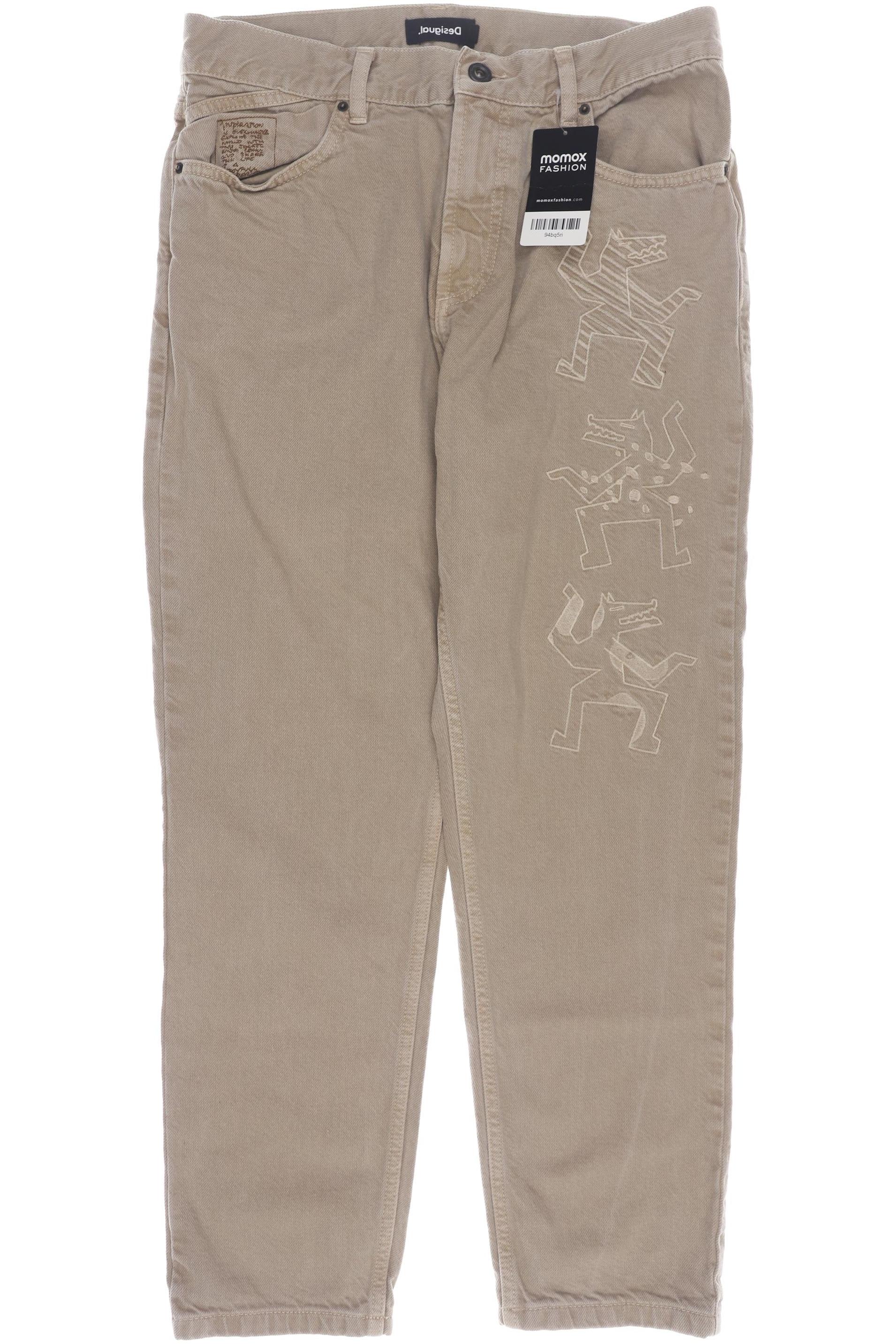 

Desigual Herren Jeans, beige, Gr. 50