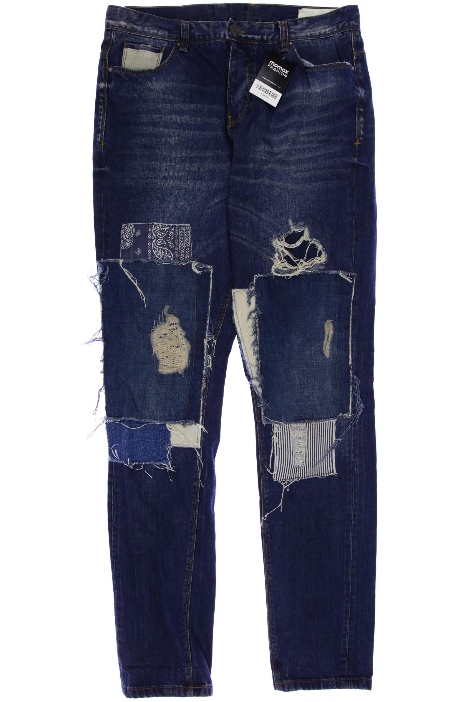 

Desigual Herren Jeans, marineblau, Gr. 34