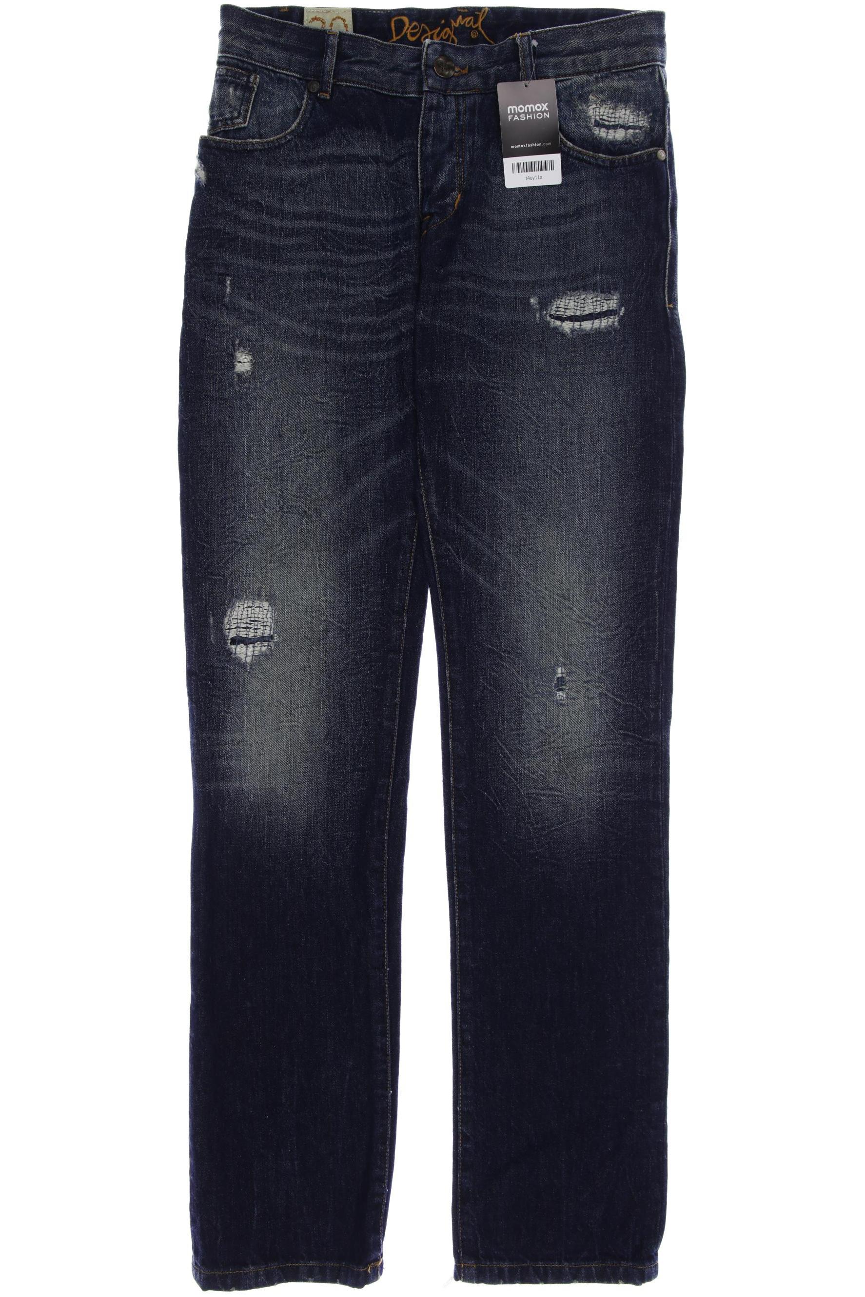 

Desigual Herren Jeans, marineblau