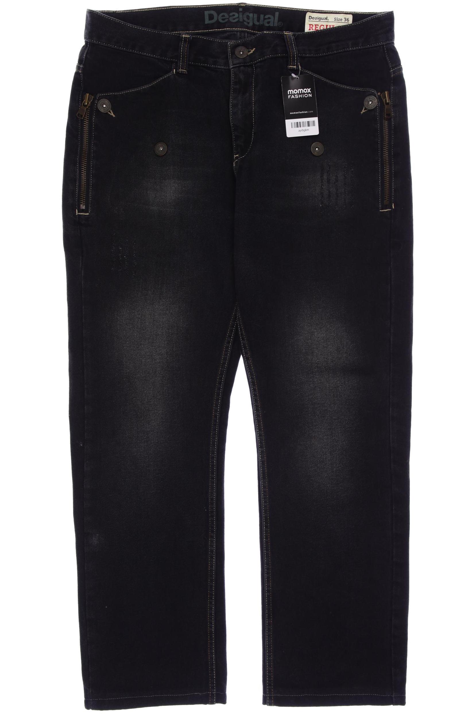 

Desigual Herren Jeans, schwarz, Gr. 36