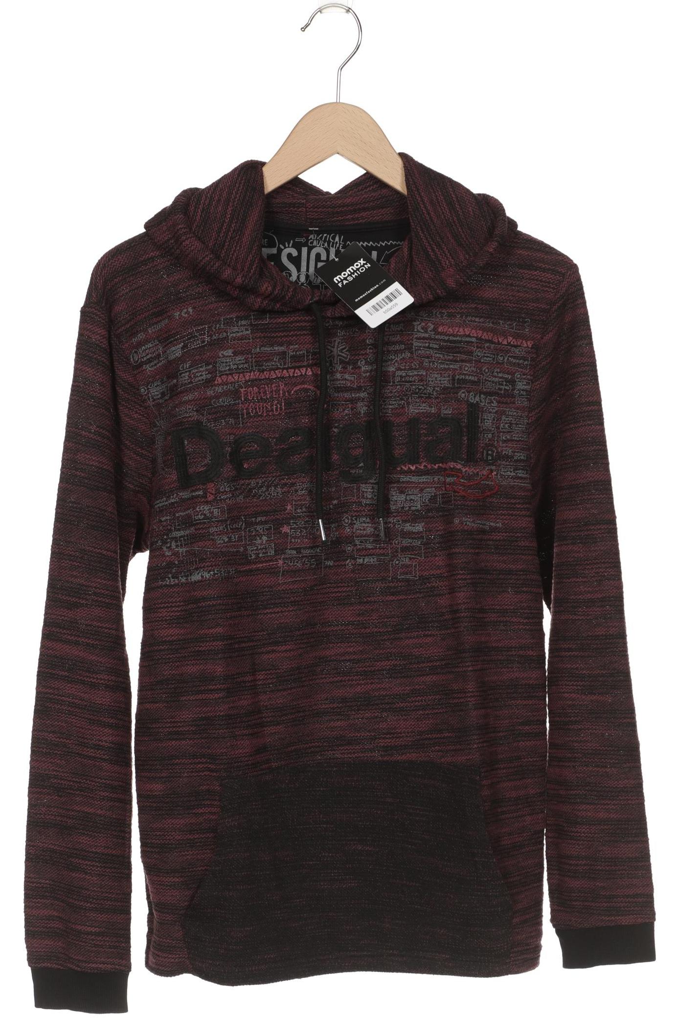 

Desigual Herren Kapuzenpullover, rot, Gr. 52