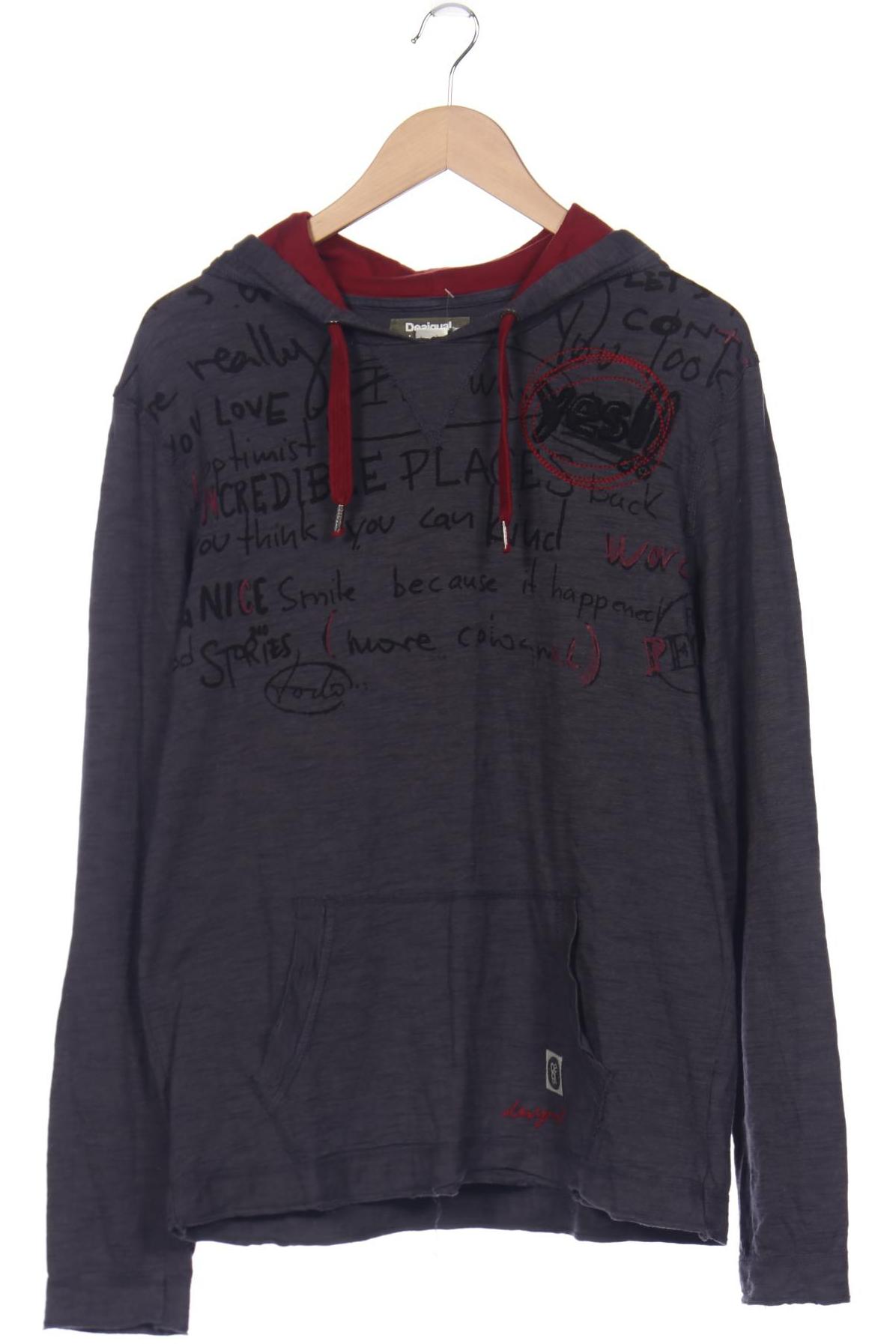 

Desigual Herren Kapuzenpullover, grau