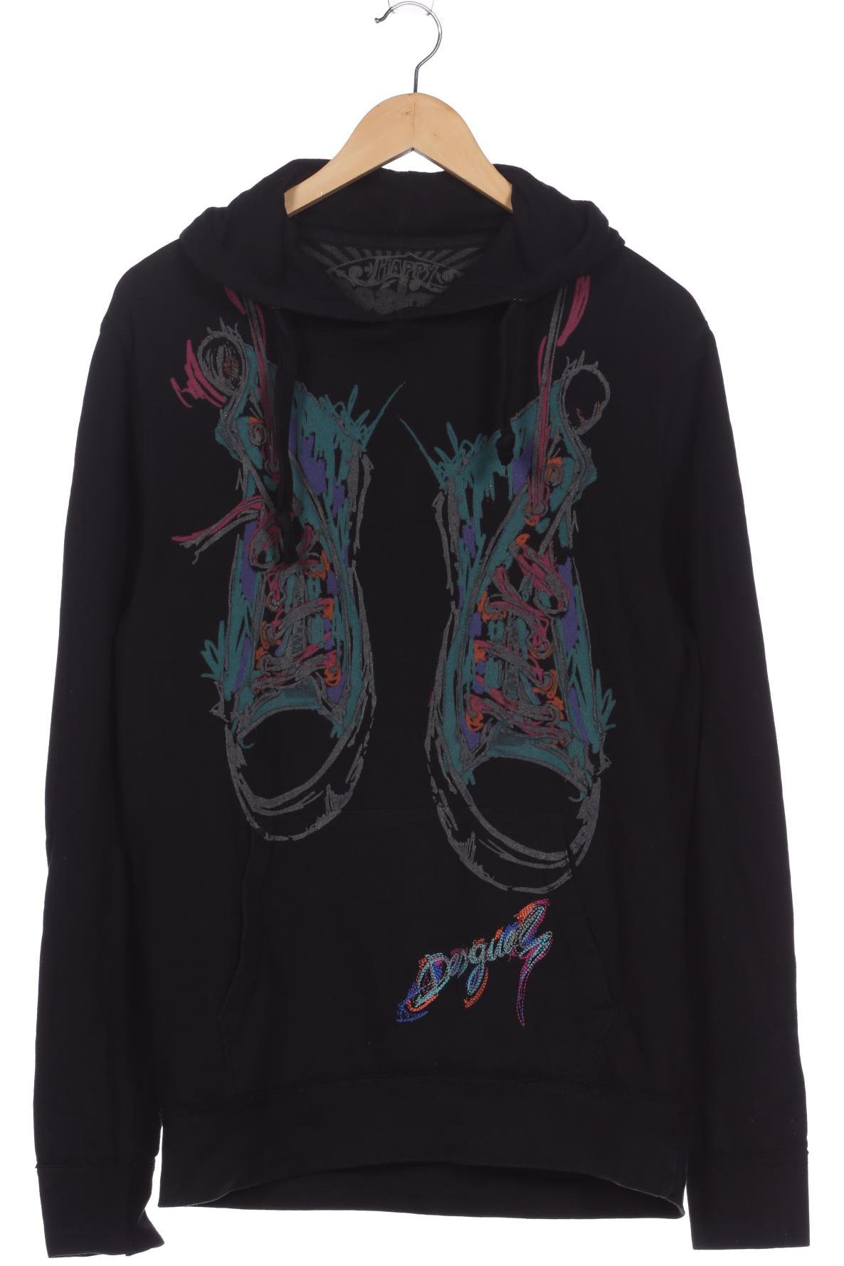 

Desigual Herren Kapuzenpullover, schwarz, Gr. 48