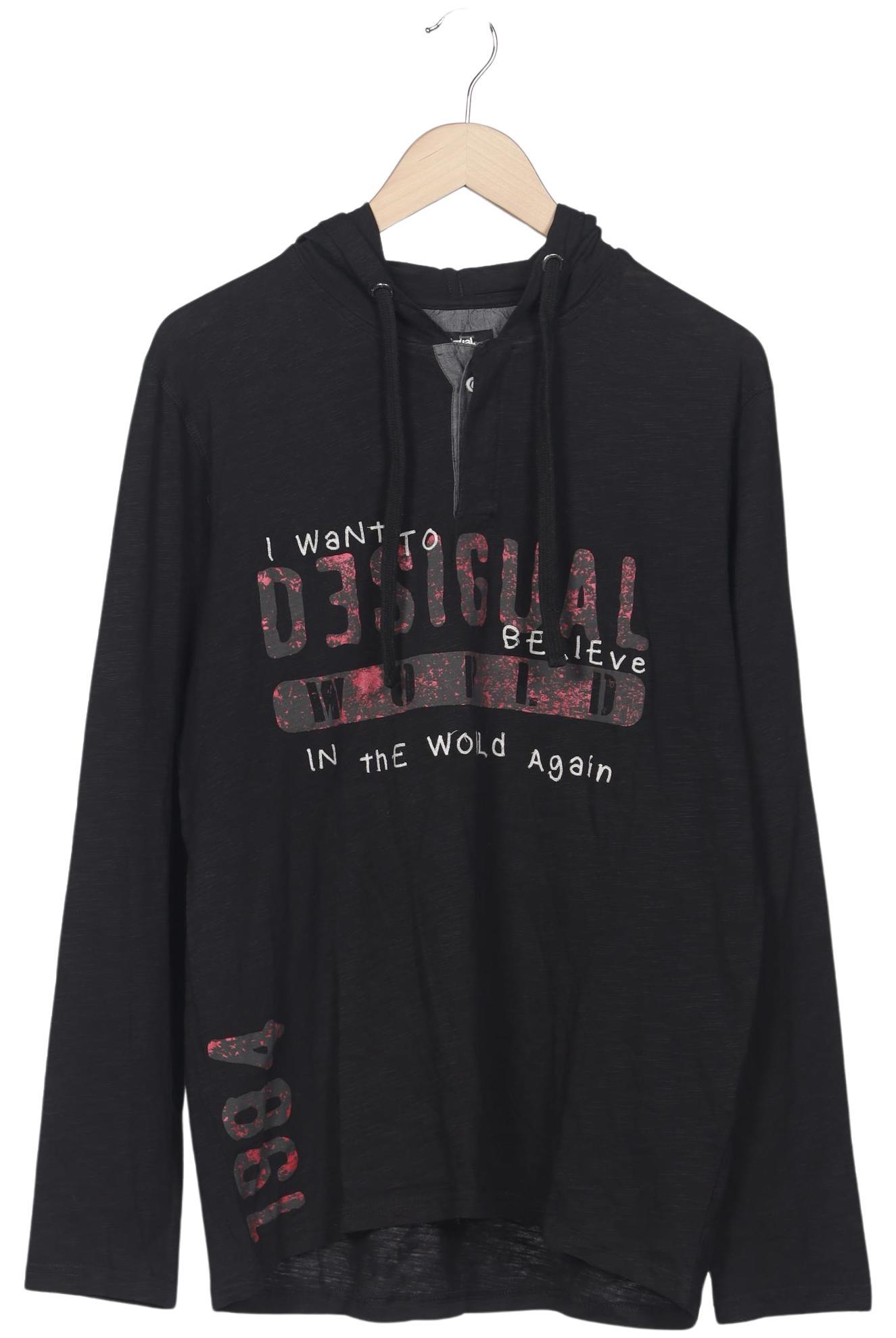 Thumbnail - Desigual Herren Kapuzenpullover, schwarz, Gr. 52