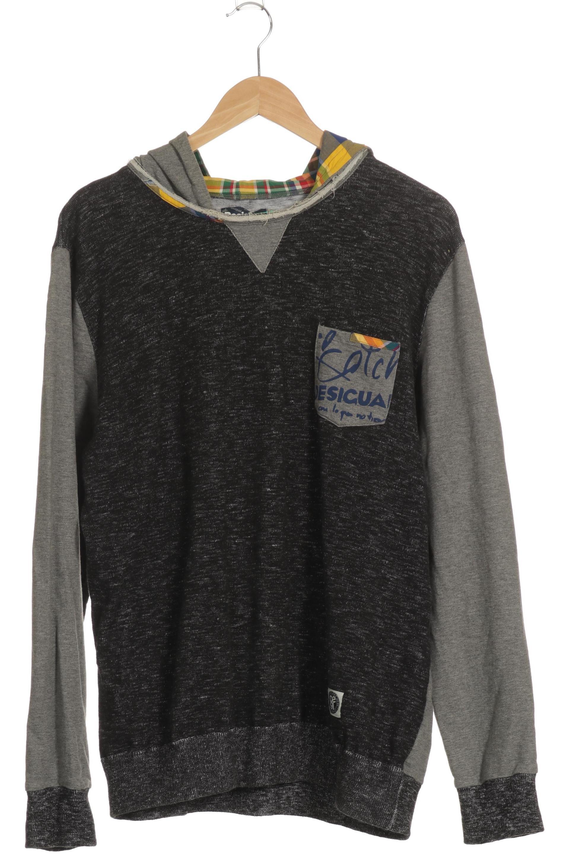 

Desigual Herren Kapuzenpullover, grau, Gr.
