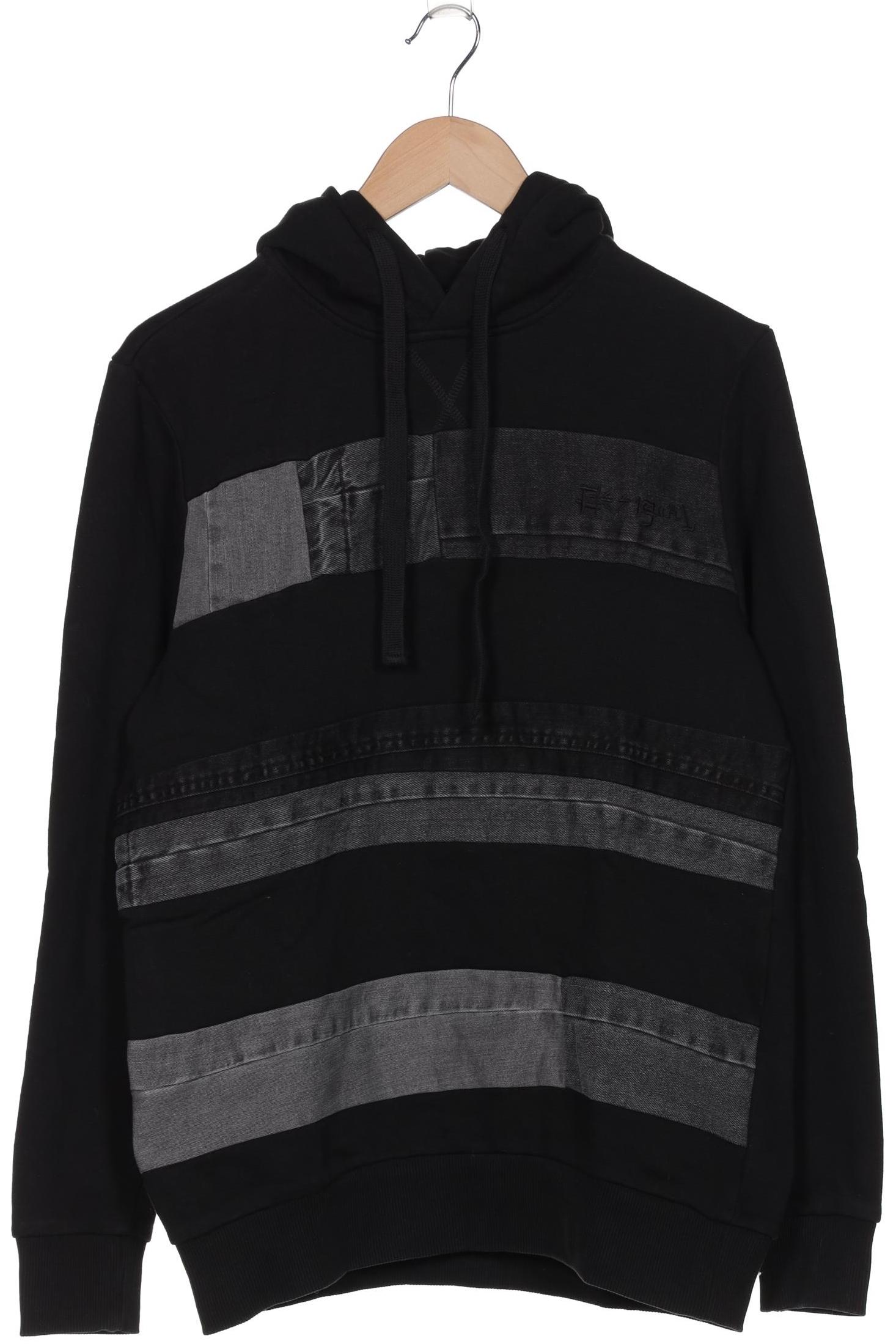 

Desigual Herren Kapuzenpullover, schwarz, Gr. 46