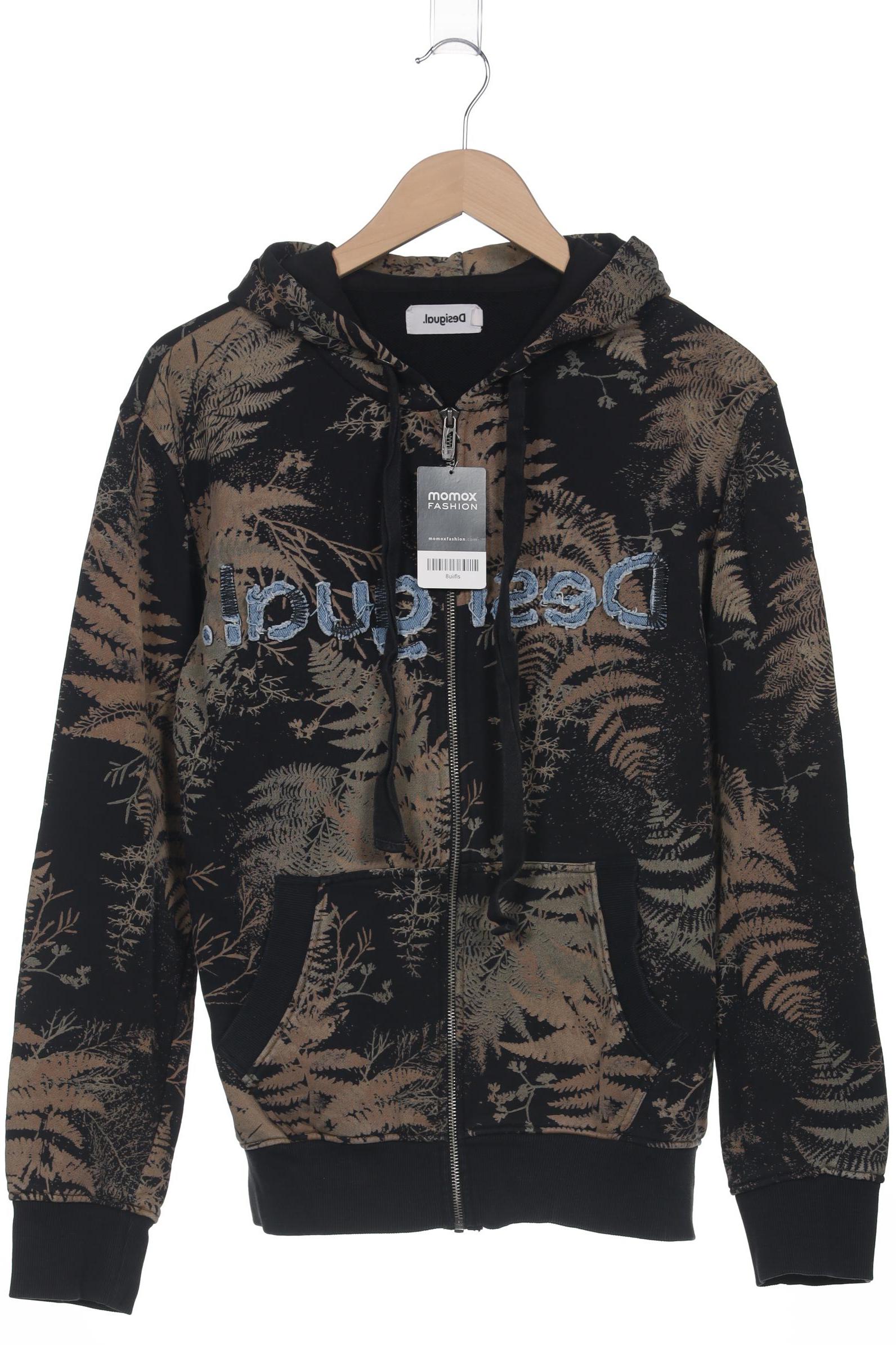 

Desigual Herren Kapuzenpullover, schwarz, Gr. 48