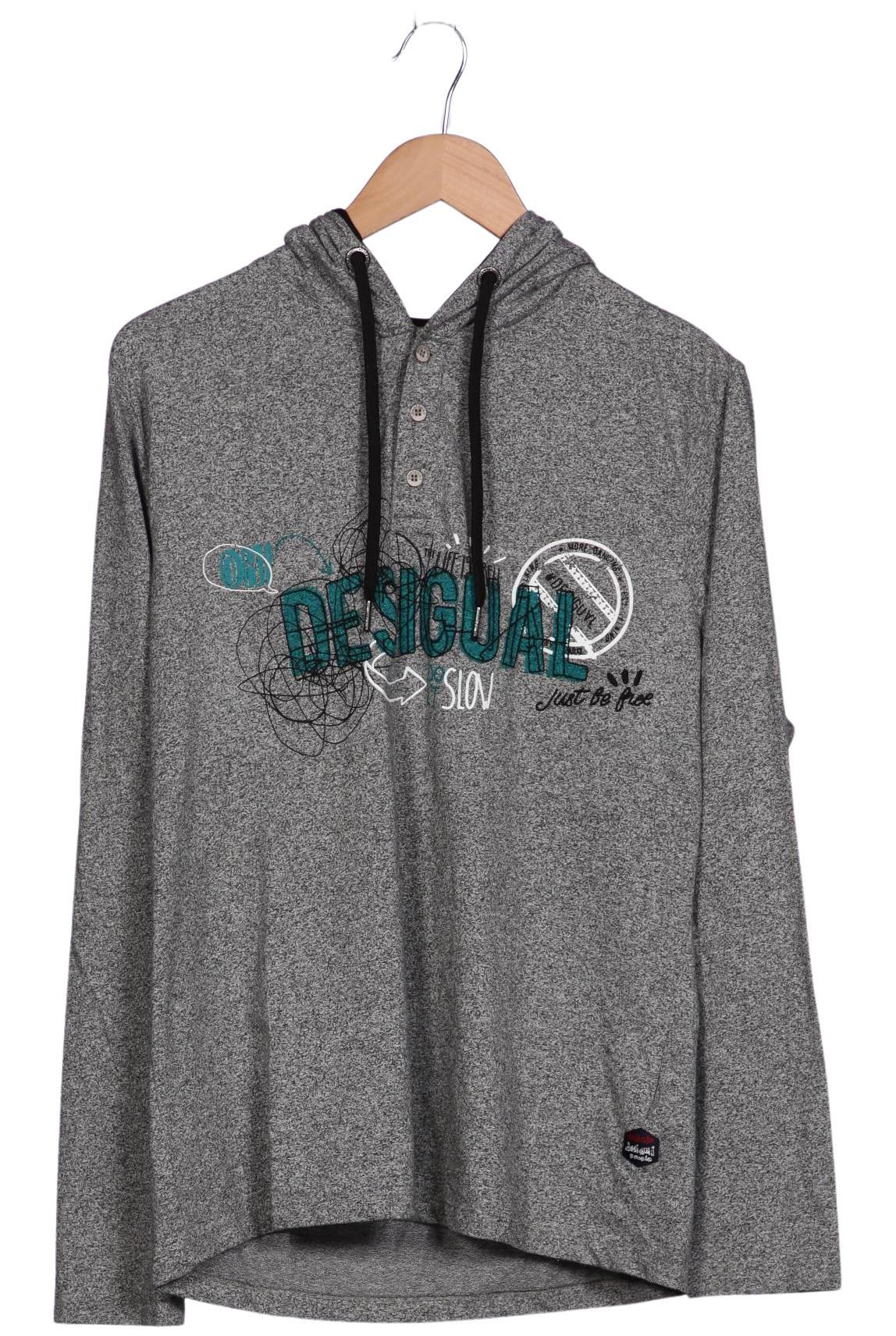 Thumbnail - Desigual Herren Kapuzenpullover, grau, Gr. 46