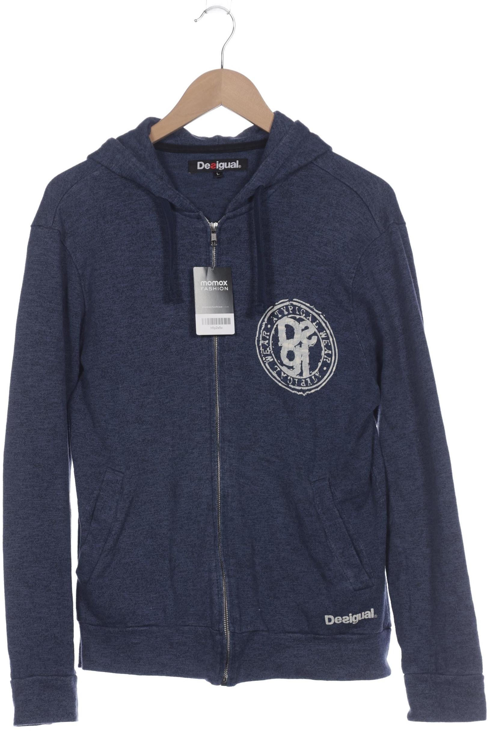 

Desigual Herren Kapuzenpullover, marineblau, Gr. 52