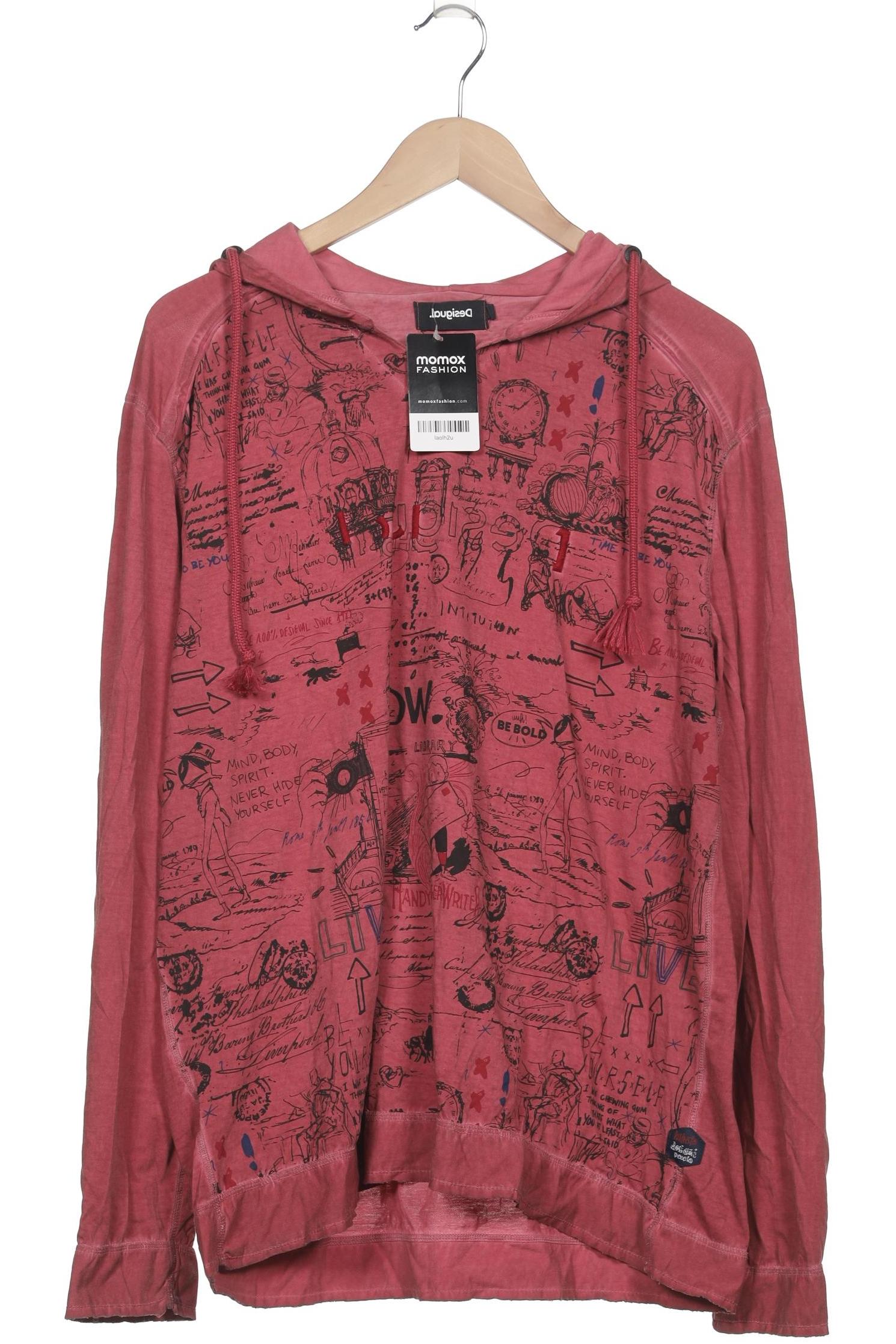 

Desigual Herren Kapuzenpullover, rot, Gr. 56