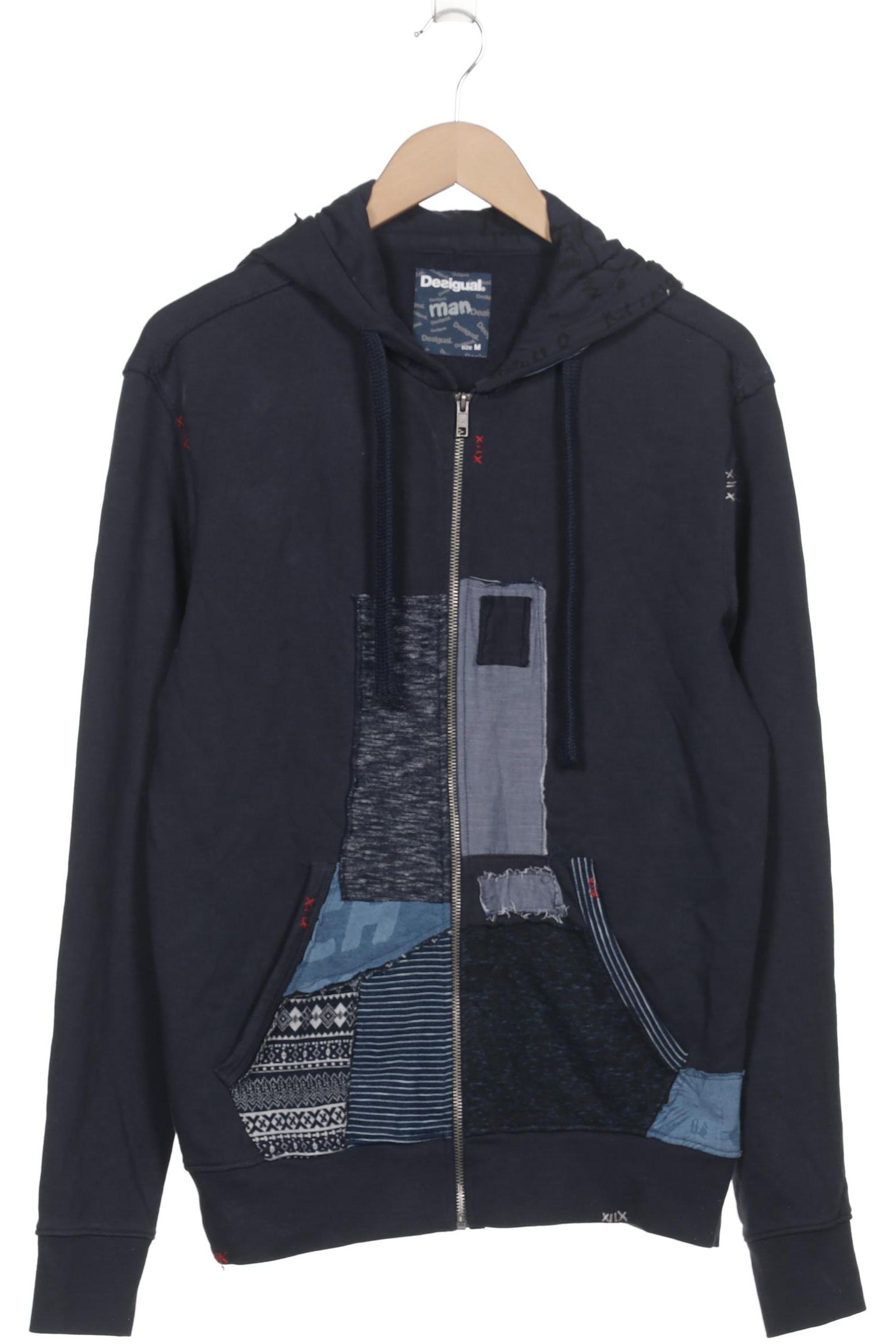 

Desigual Herren Kapuzenpullover, marineblau, Gr. 48