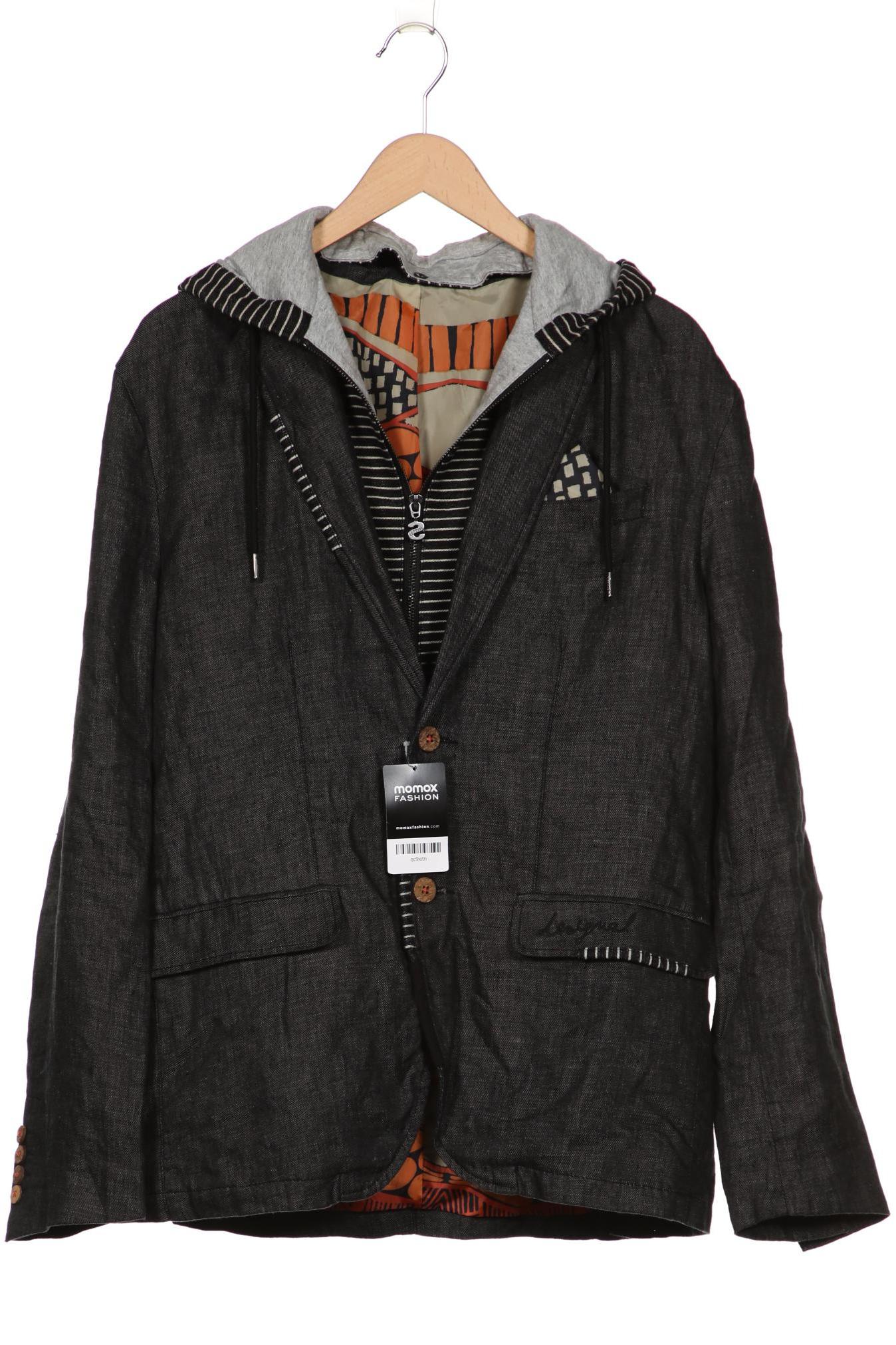 

Desigual Herren Kapuzenpullover, grau, Gr. 54