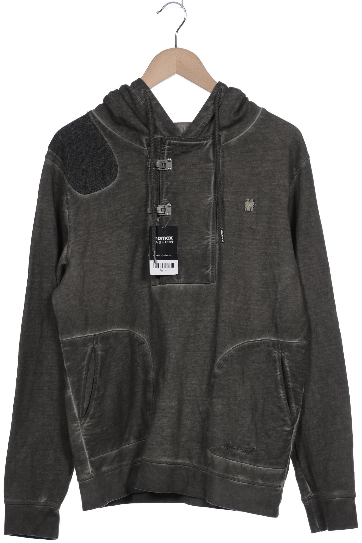 

Desigual Herren Kapuzenpullover, braun, Gr. 52
