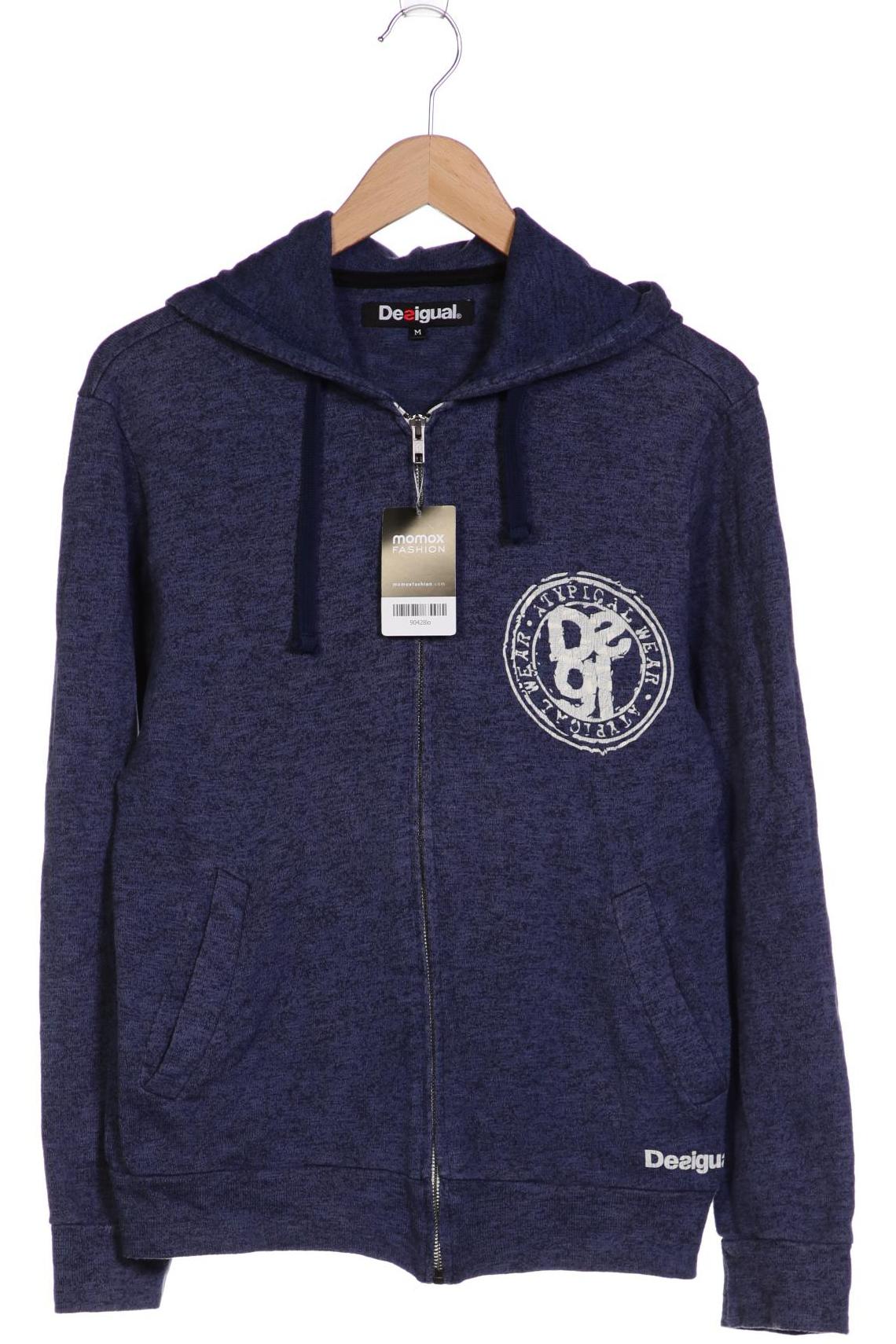 

Desigual Herren Kapuzenpullover, blau, Gr. 48
