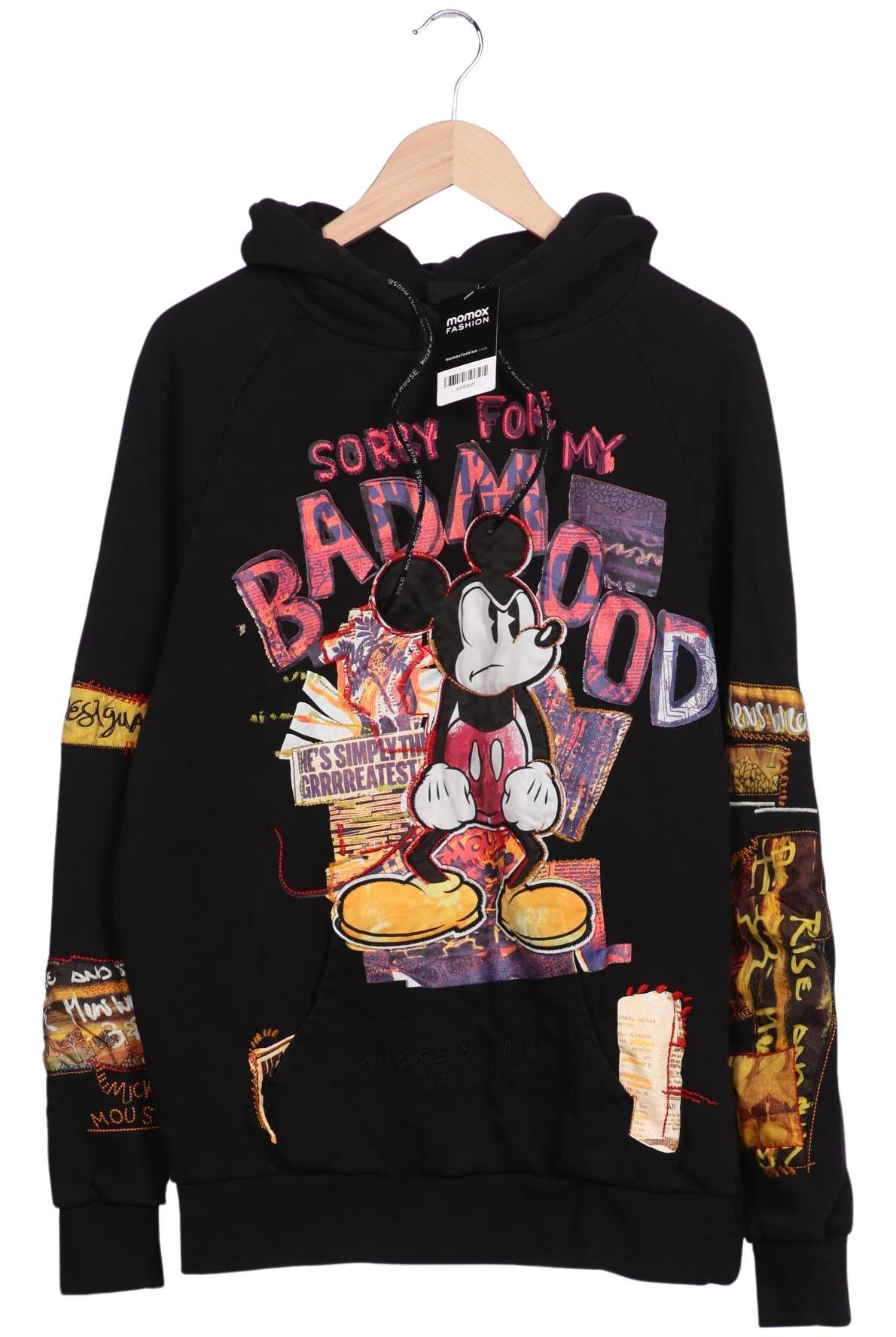 

Desigual Herren Kapuzenpullover, schwarz, Gr. 52