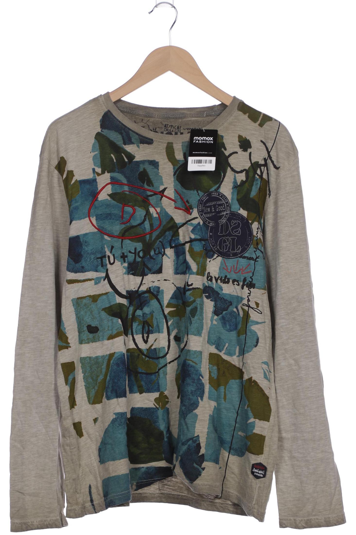 

Desigual Herren Langarmshirt, mehrfarbig, Gr. 54