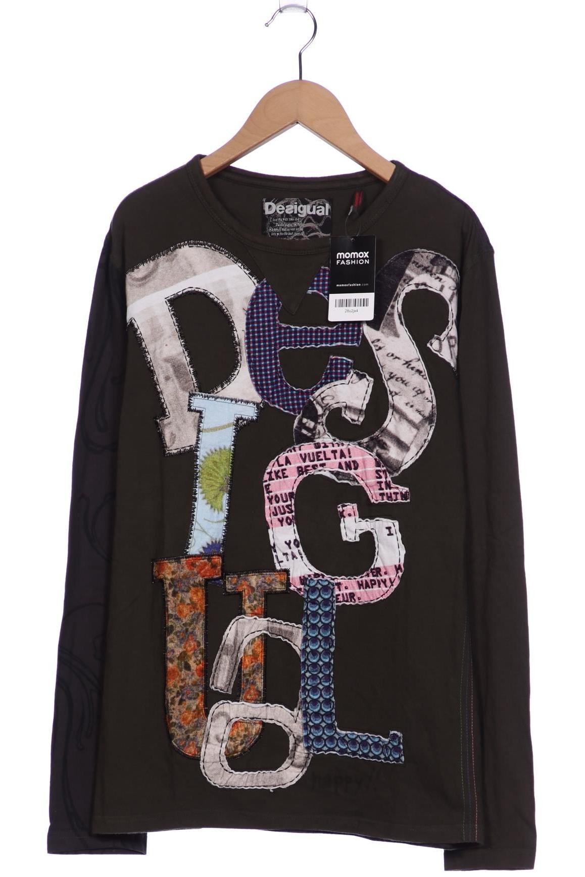 

Desigual Herren Langarmshirt, grün, Gr. 48