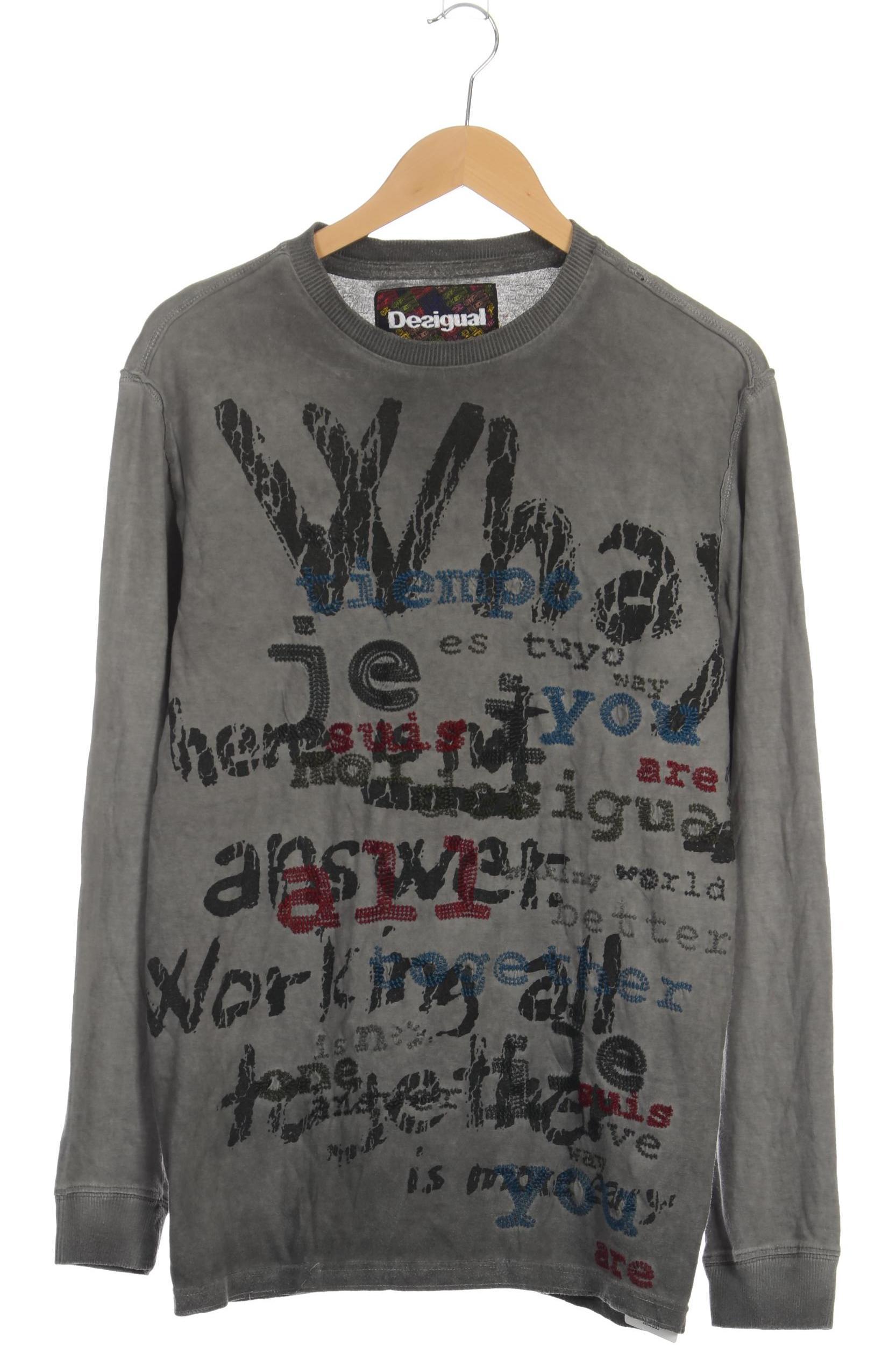 Thumbnail - Desigual Herren Langarmshirt, grau, Gr.