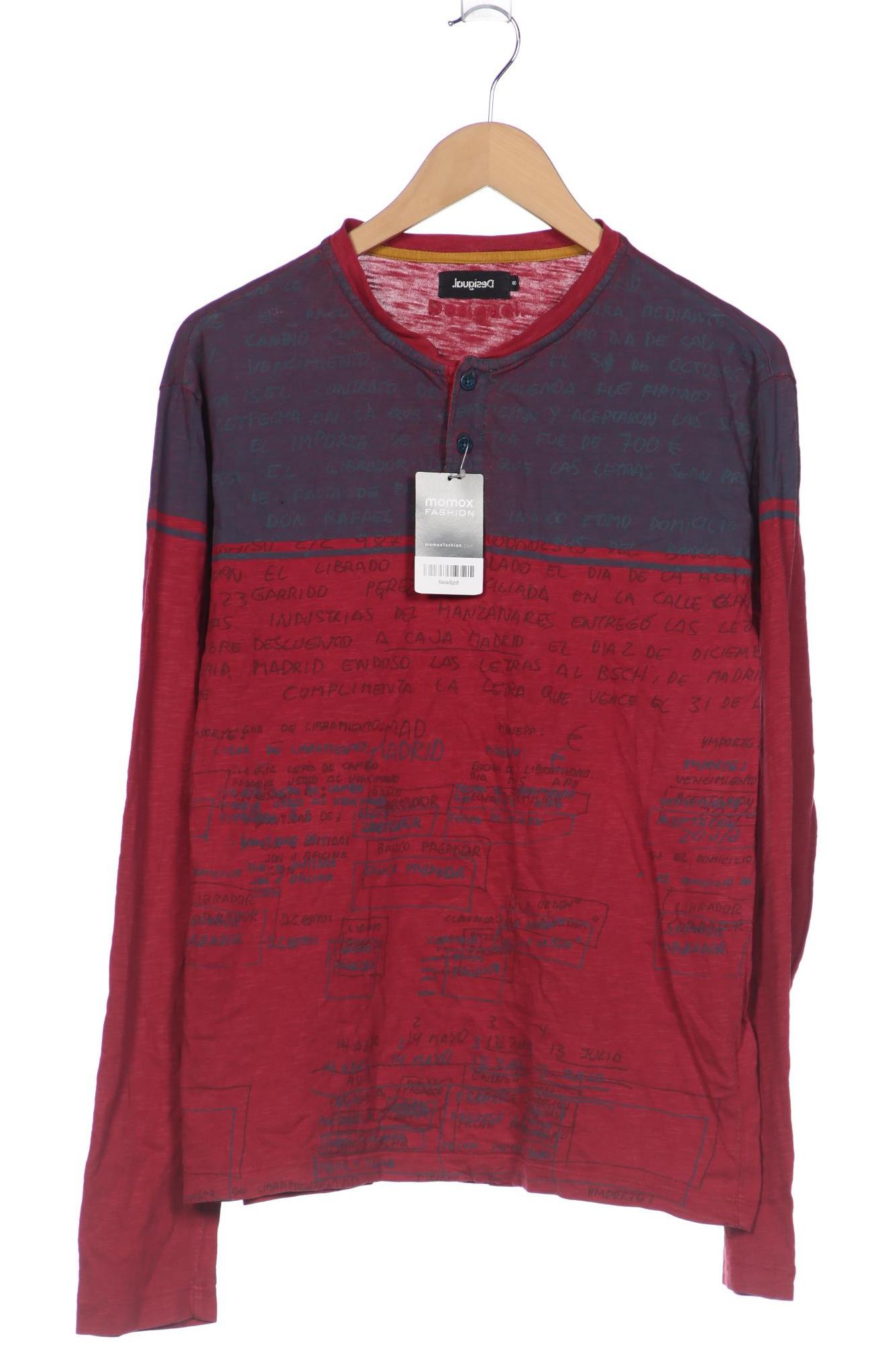 

Desigual Herren Langarmshirt, bordeaux