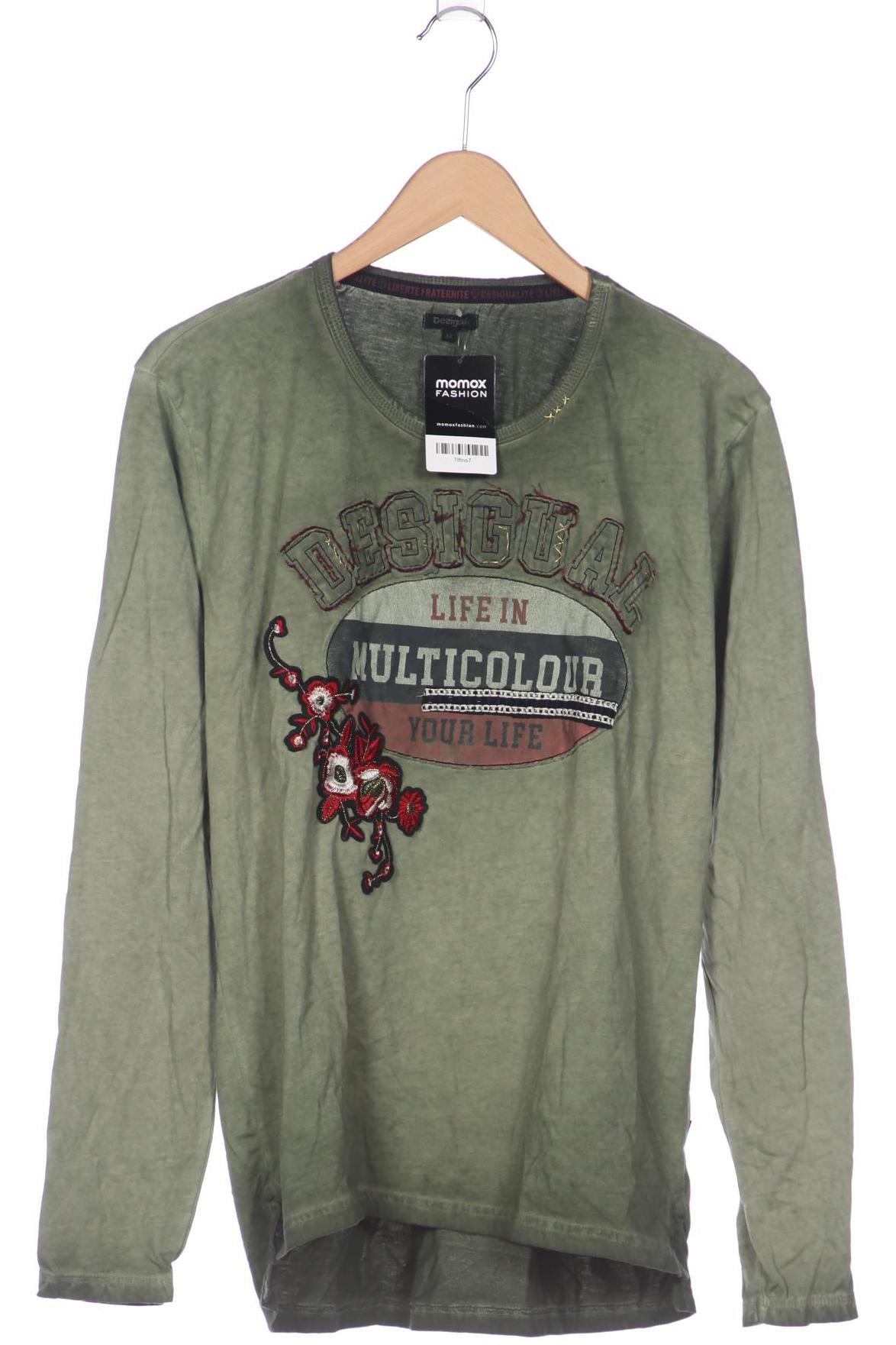 

Desigual Herren Langarmshirt, grün, Gr. 48