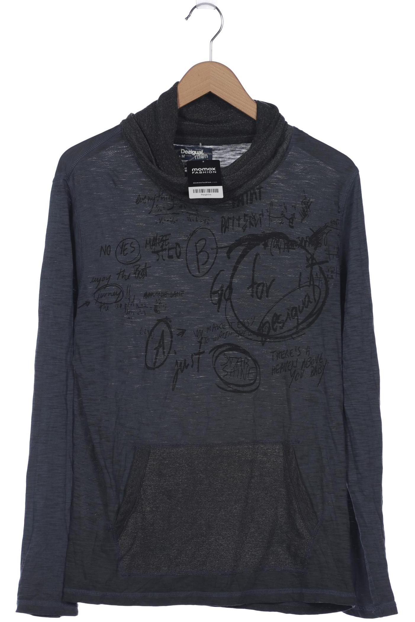 

Desigual Herren Langarmshirt, blau