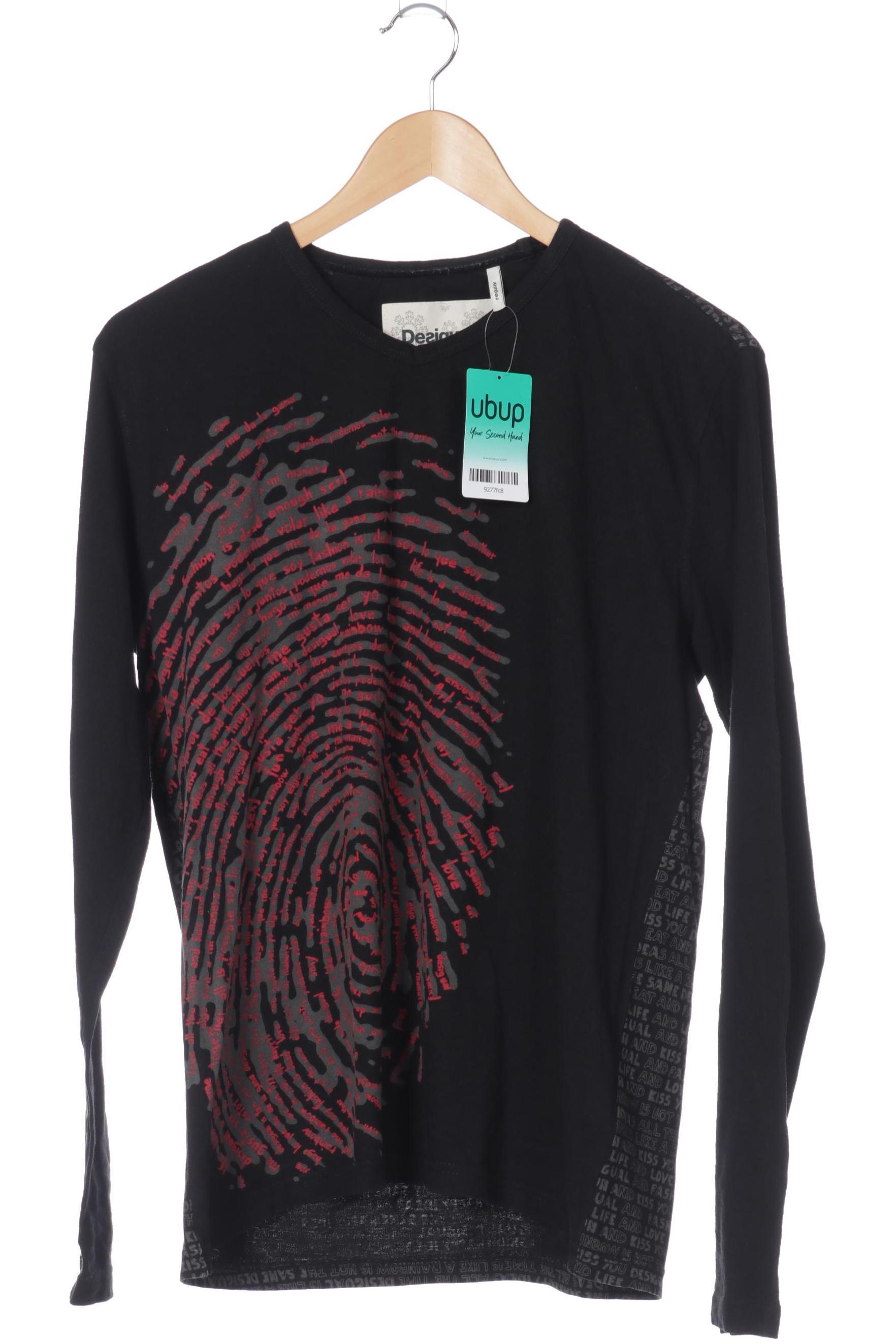Thumbnail - Desigual Herren Langarmshirt, schwarz, Gr.