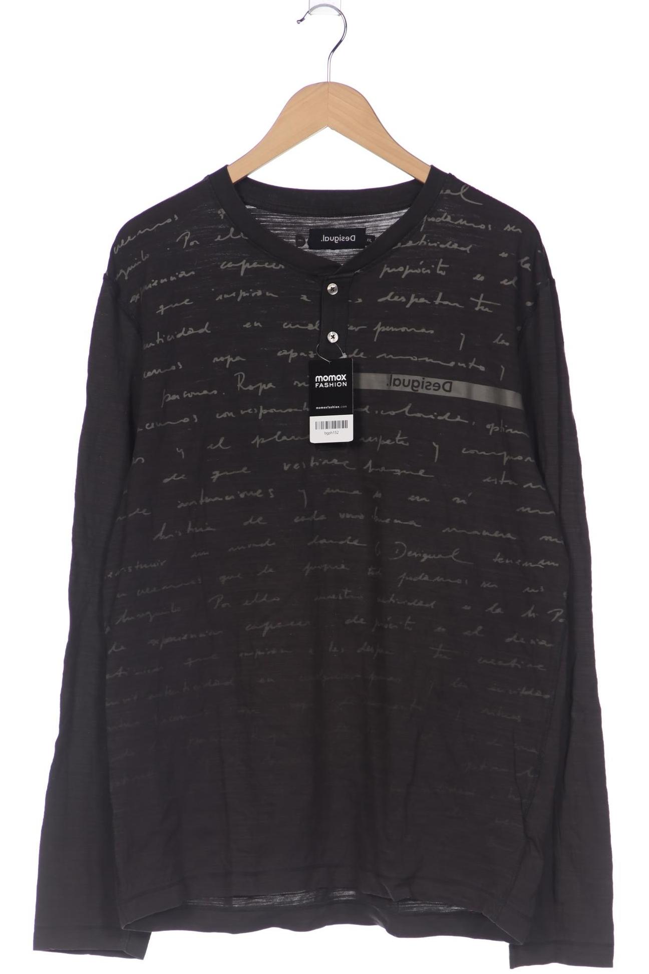 

Desigual Herren Langarmshirt, grau, Gr. 56