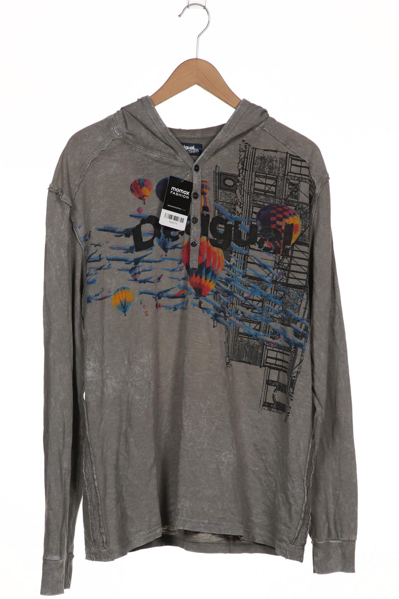 

Desigual Herren Langarmshirt, grau