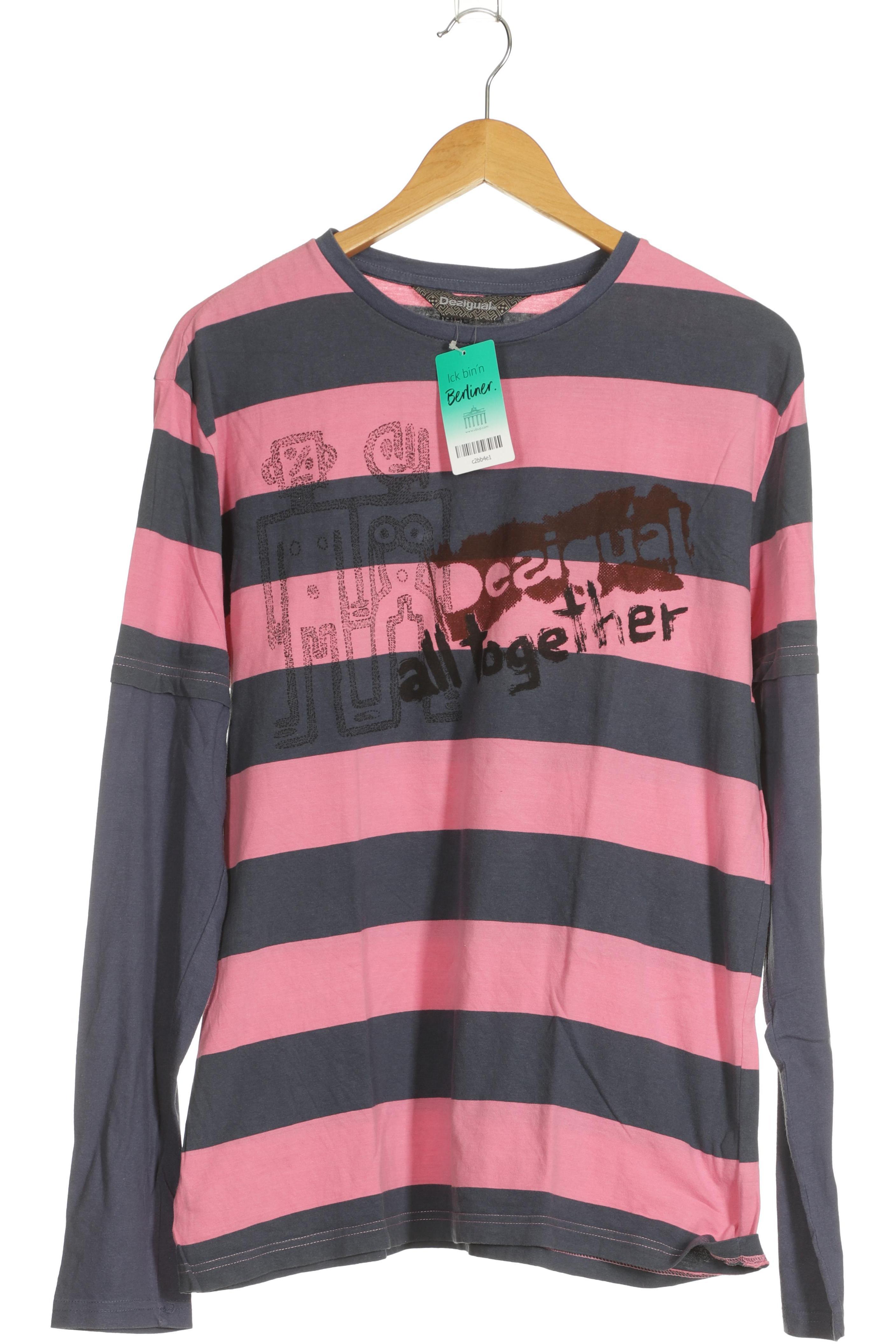 

Desigual Herren Langarmshirt, blau, Gr.