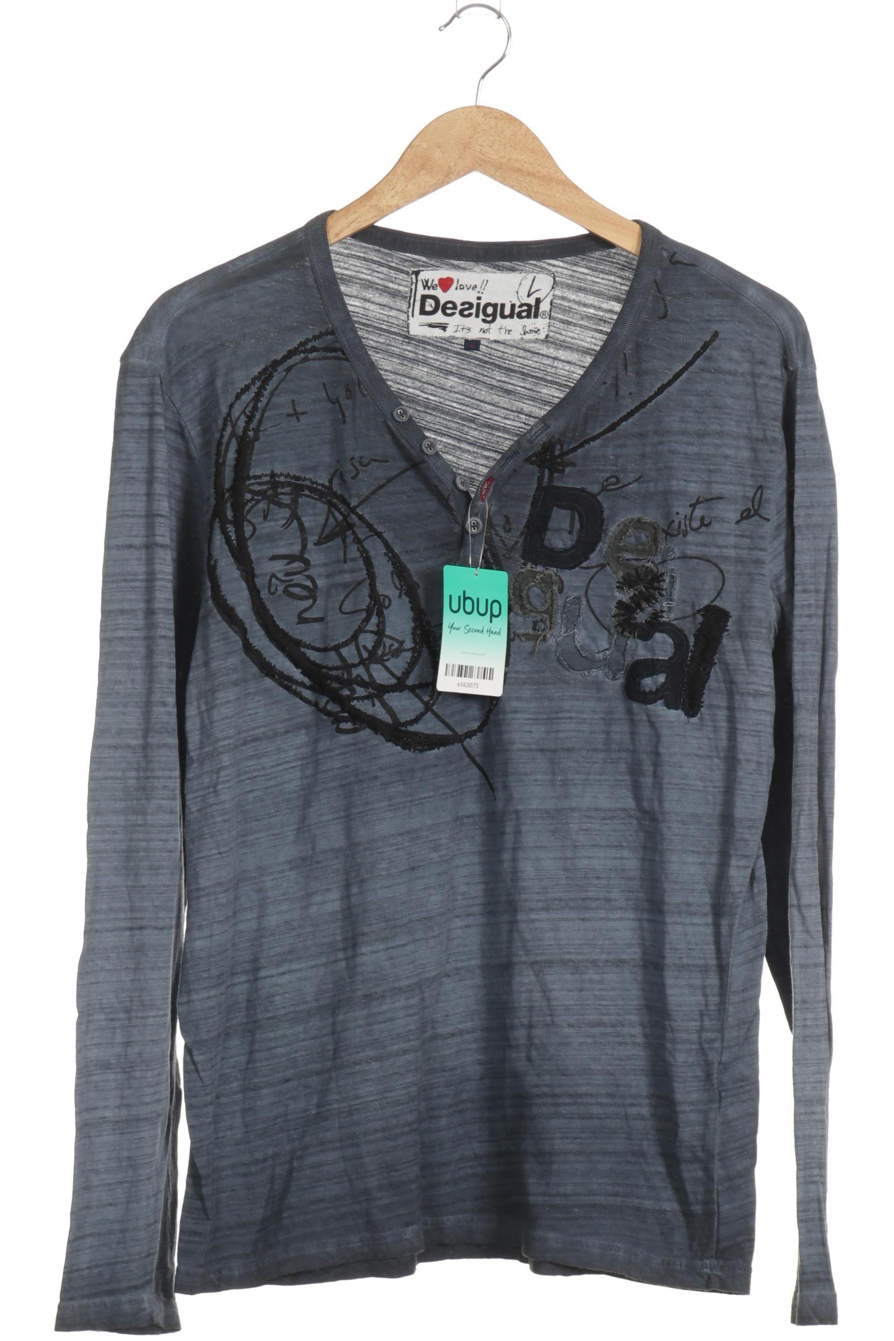 

Desigual Herren Langarmshirt, grau, Gr.