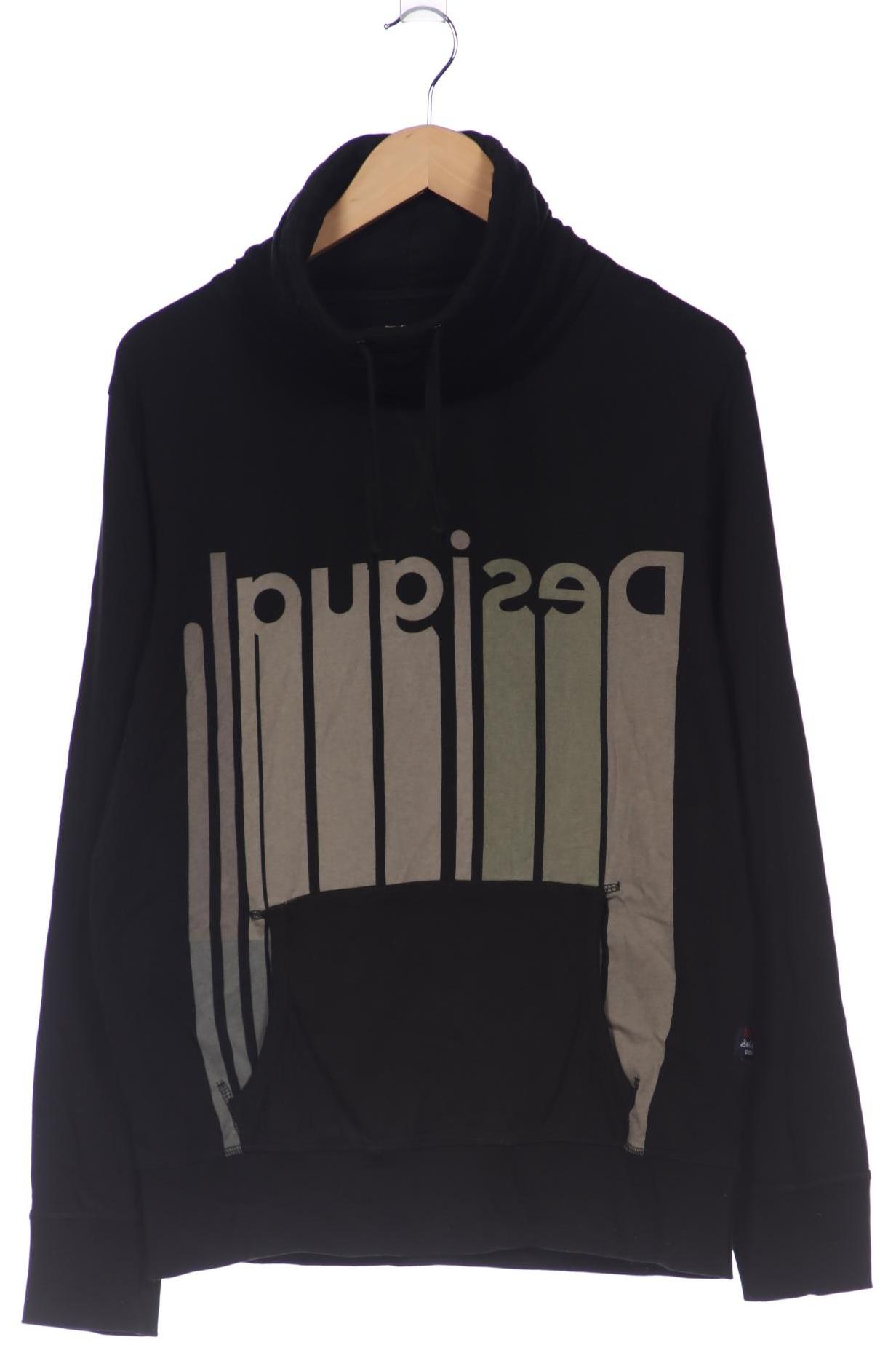 

Desigual Herren Langarmshirt, schwarz, Gr. 52