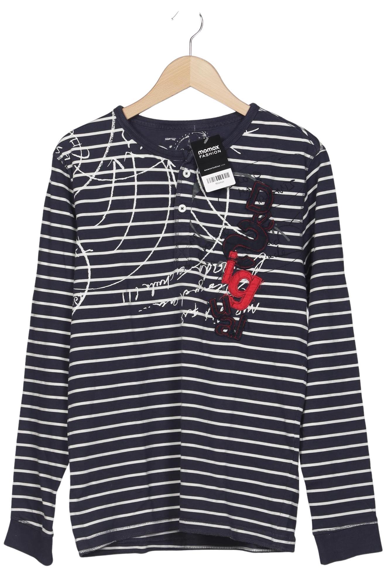 

Desigual Herren Langarmshirt, mehrfarbig, Gr. 52