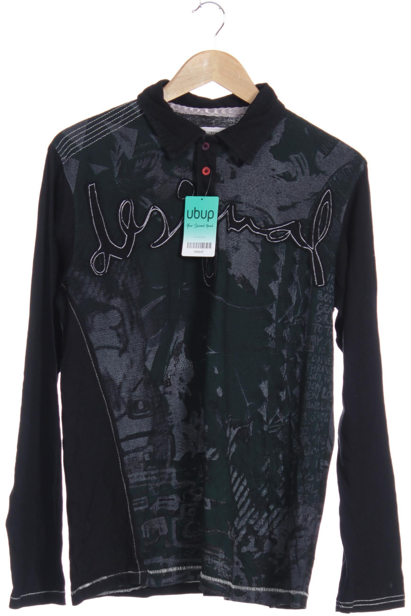 

Desigual Herren Langarmshirt, schwarz, Gr.