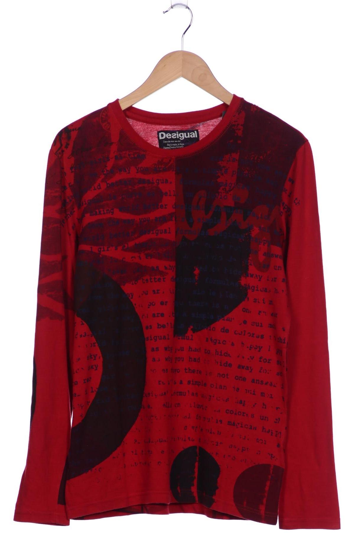 

Desigual Herren Langarmshirt, rot, Gr. 48