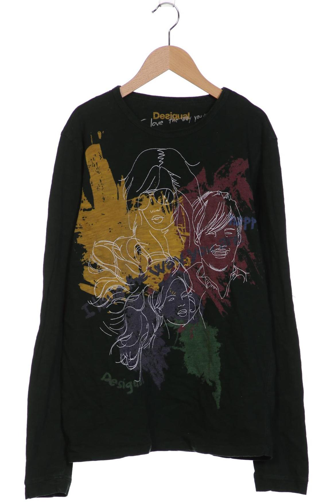 

Desigual Herren Langarmshirt, grün, Gr. 52