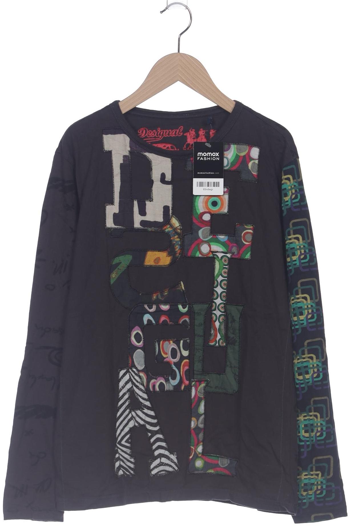 

Desigual Herren Langarmshirt, schwarz, Gr. 52