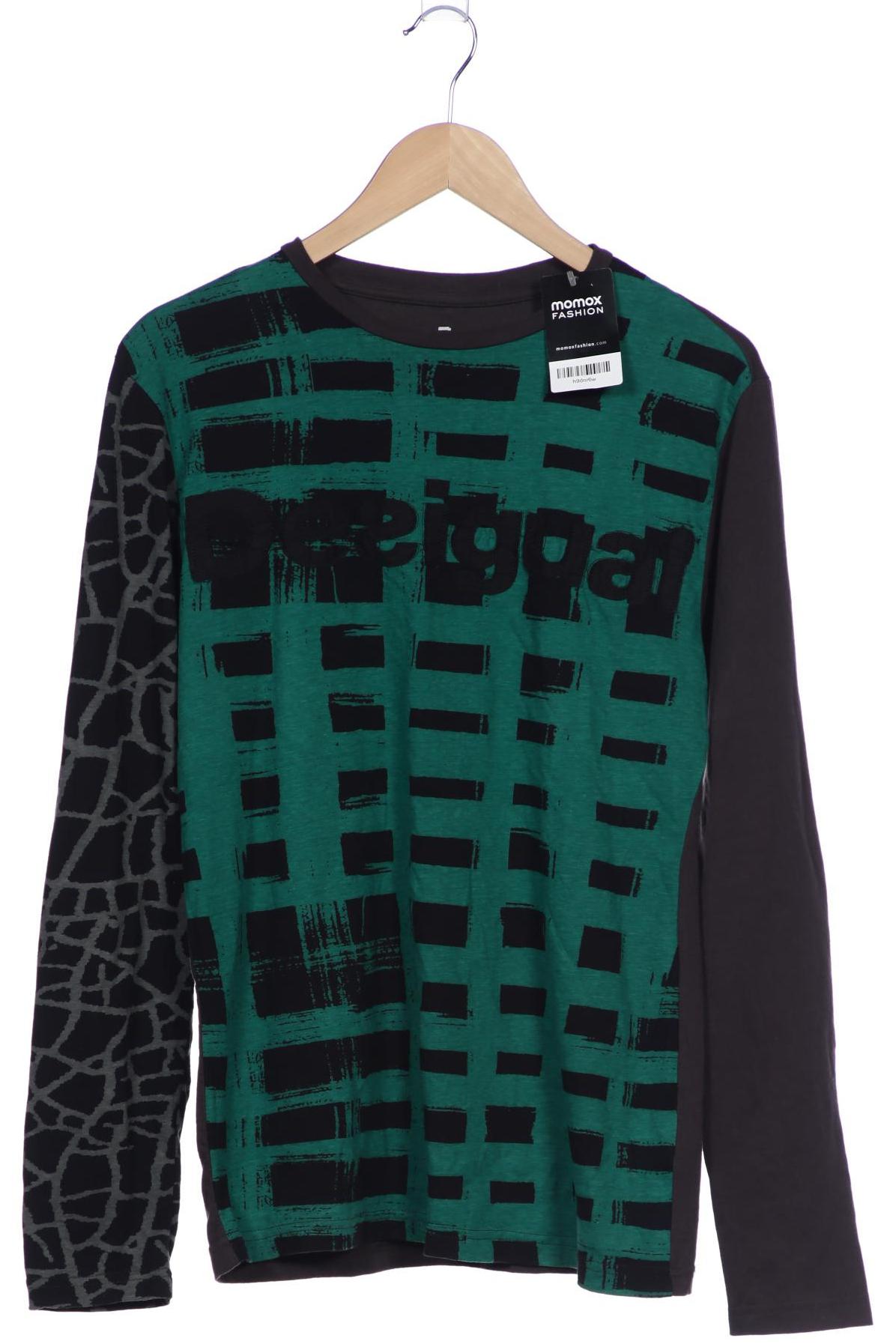 

Desigual Herren Langarmshirt, grün, Gr. 52