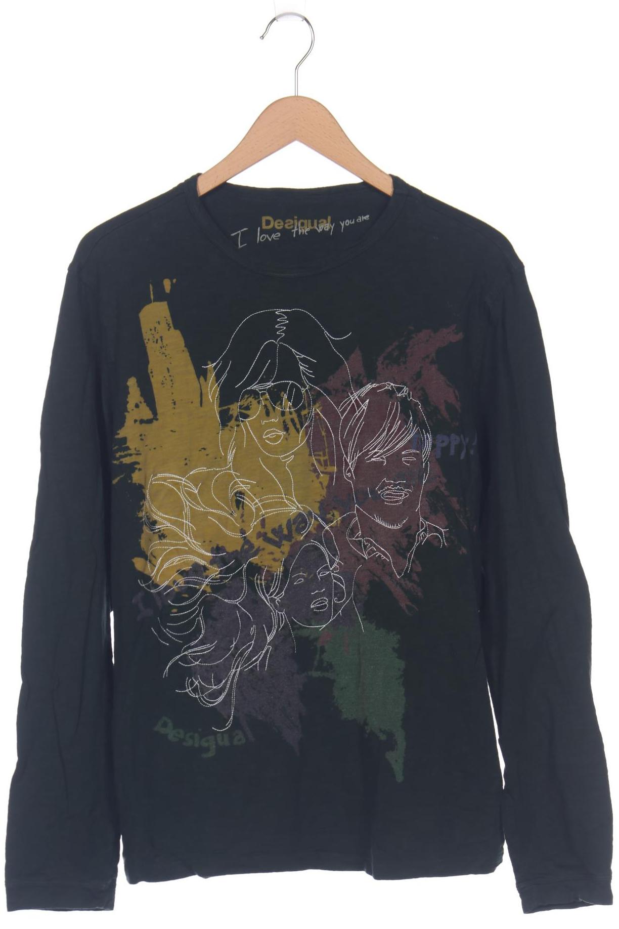 

Desigual Herren Langarmshirt, grün, Gr. 54