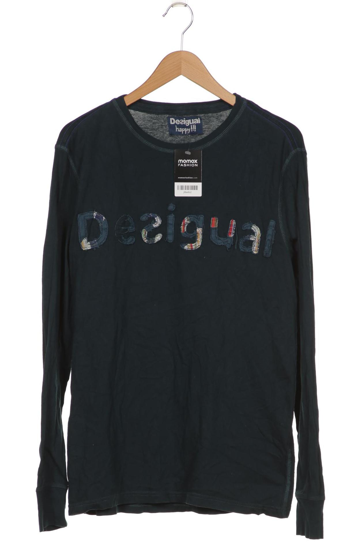 

Desigual Herren Langarmshirt, grün, Gr. 54